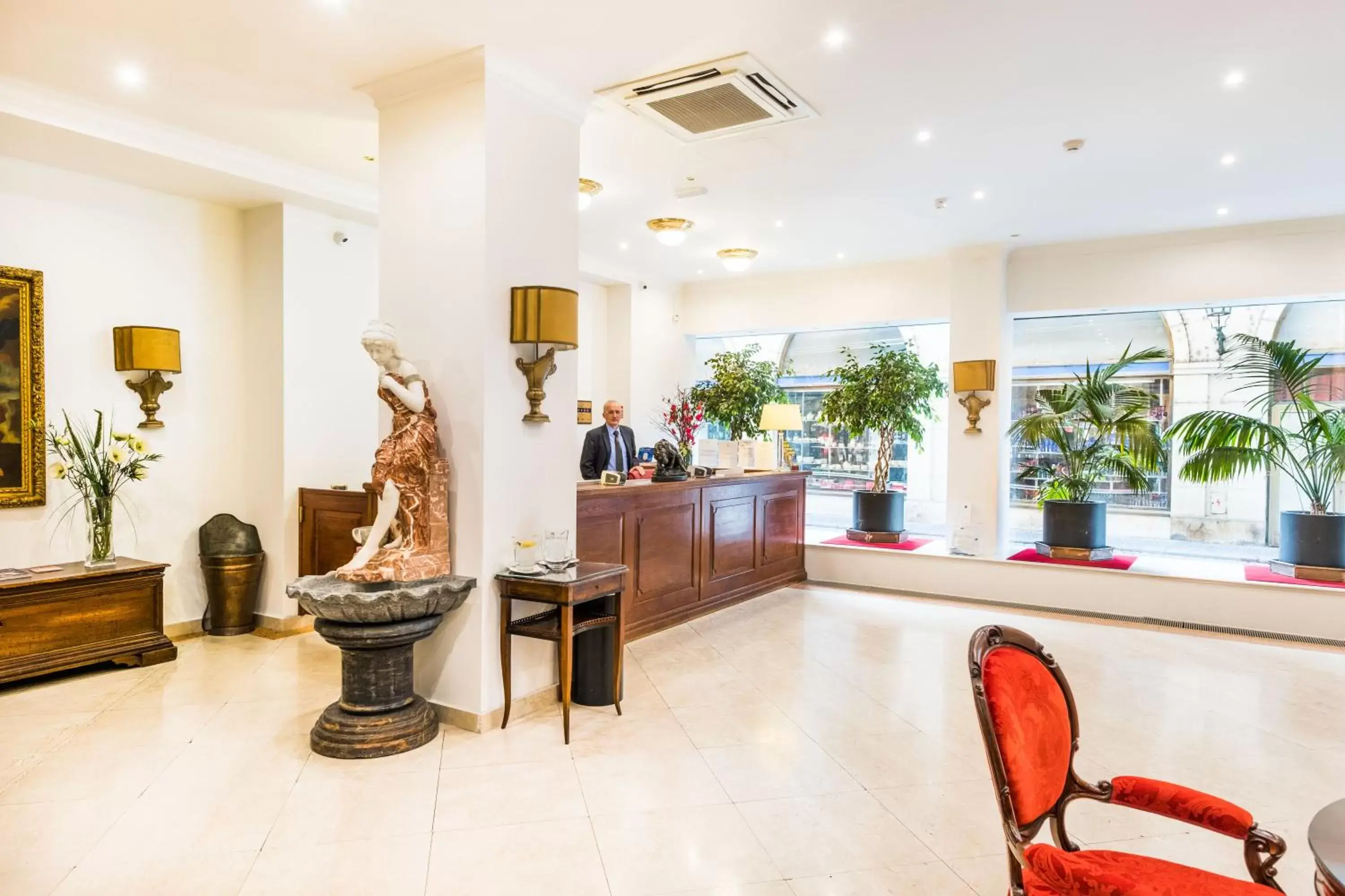 Lobby or reception, Lobby/Reception in Hotel Leon D´Oro