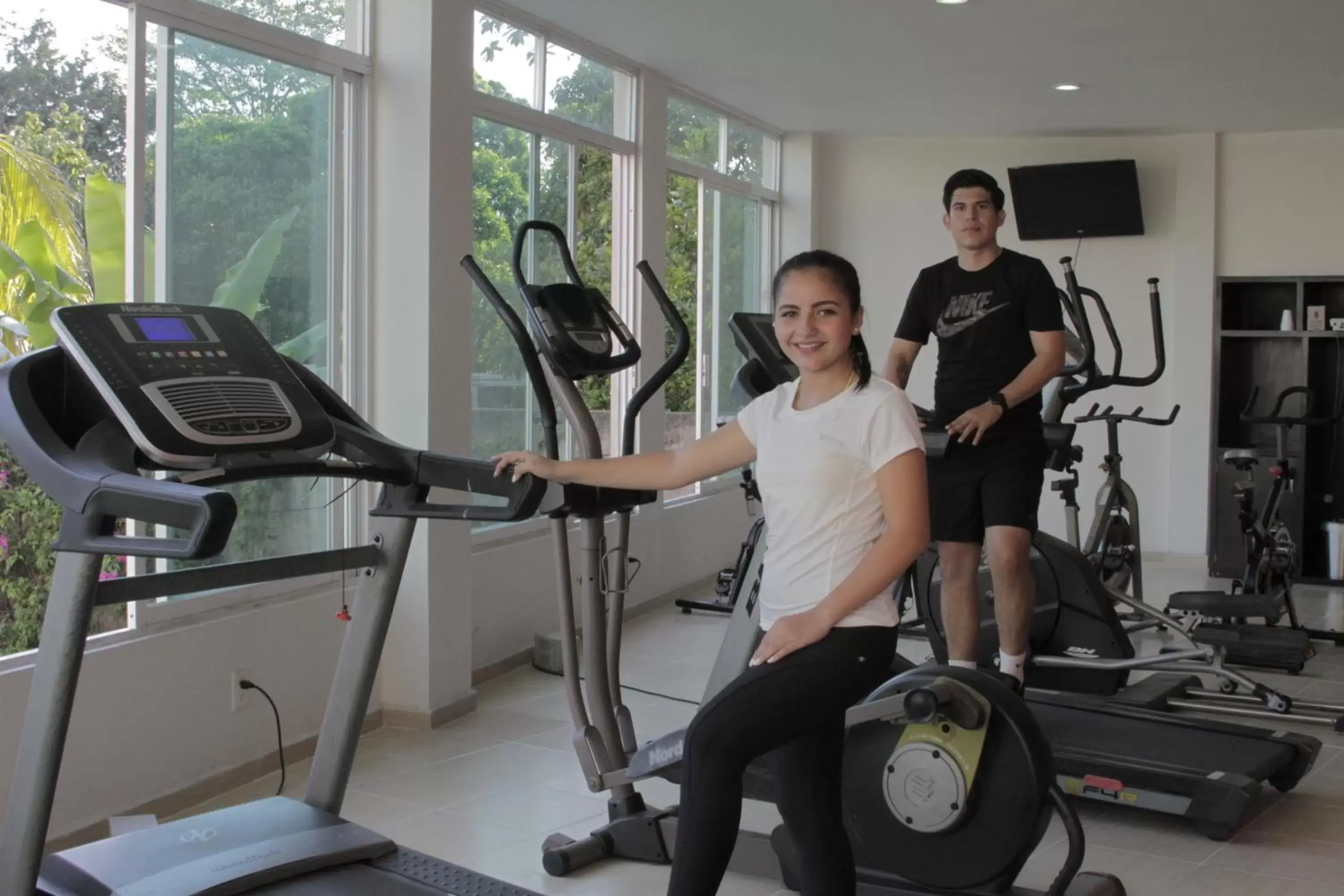 Fitness Center/Facilities in Hotel Baez Paraiso