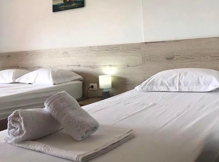 Photo of the whole room, Bed in Vila Gjoni