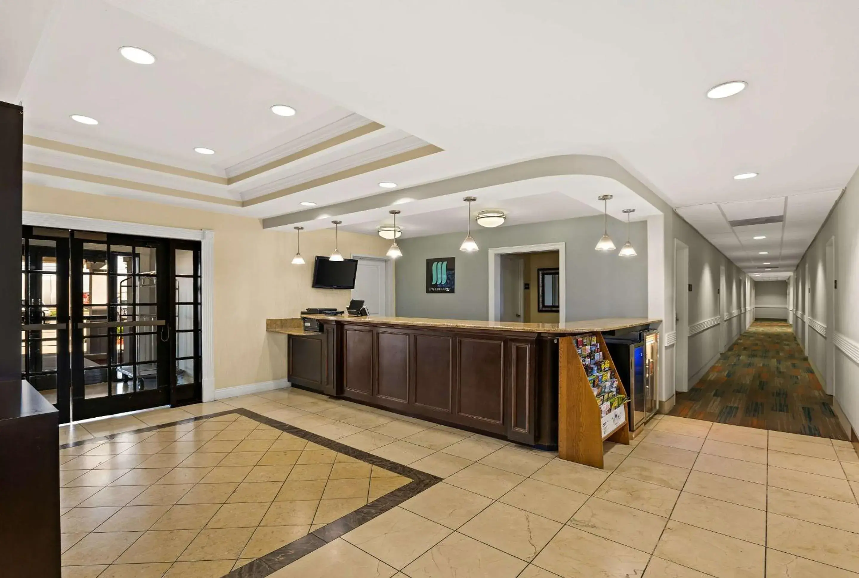 Lobby or reception in MainStay Suites Houma Lobby or reception in MainStay Suites Houma