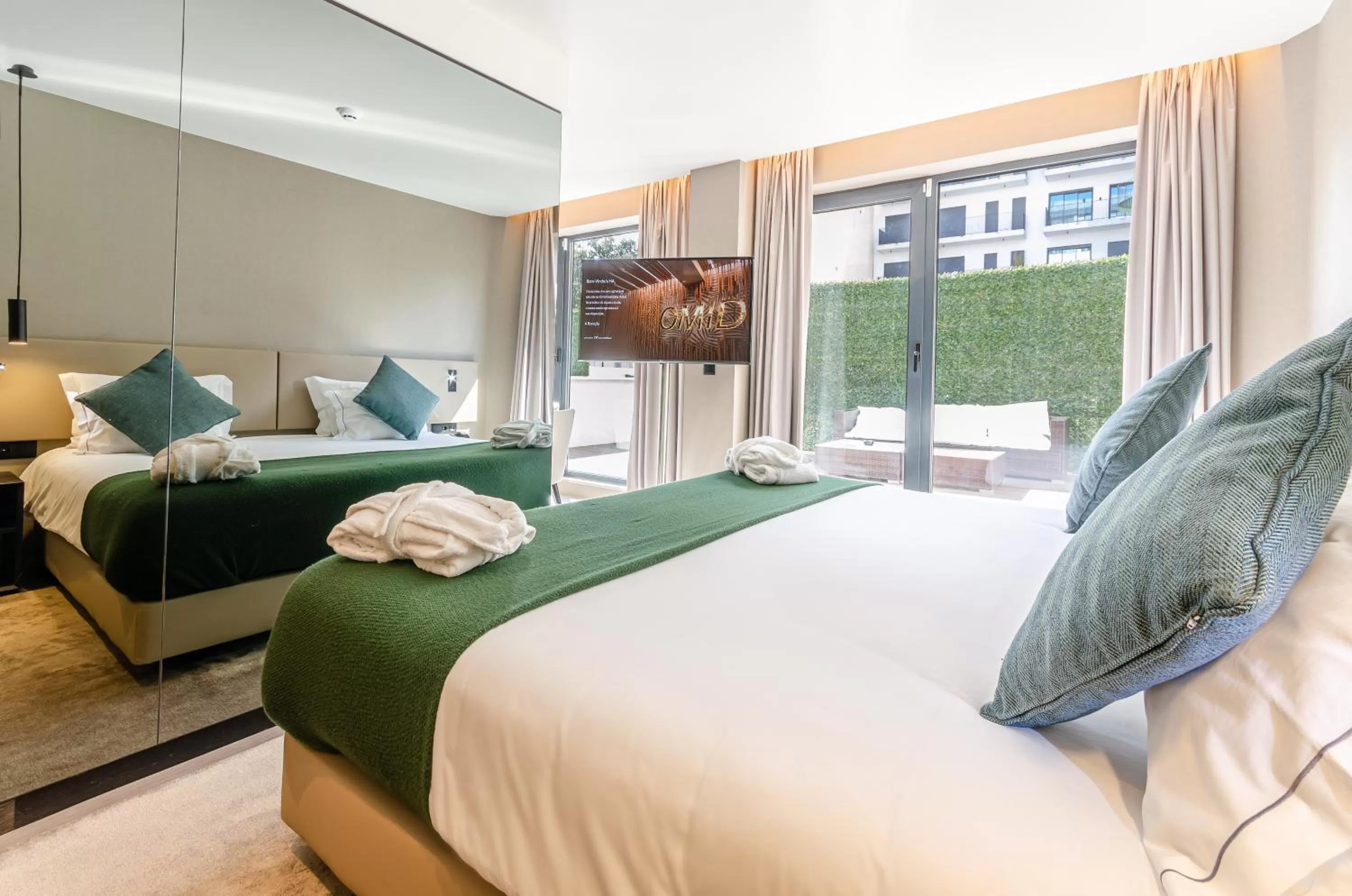 Bed in OMID Saldanha Hotel