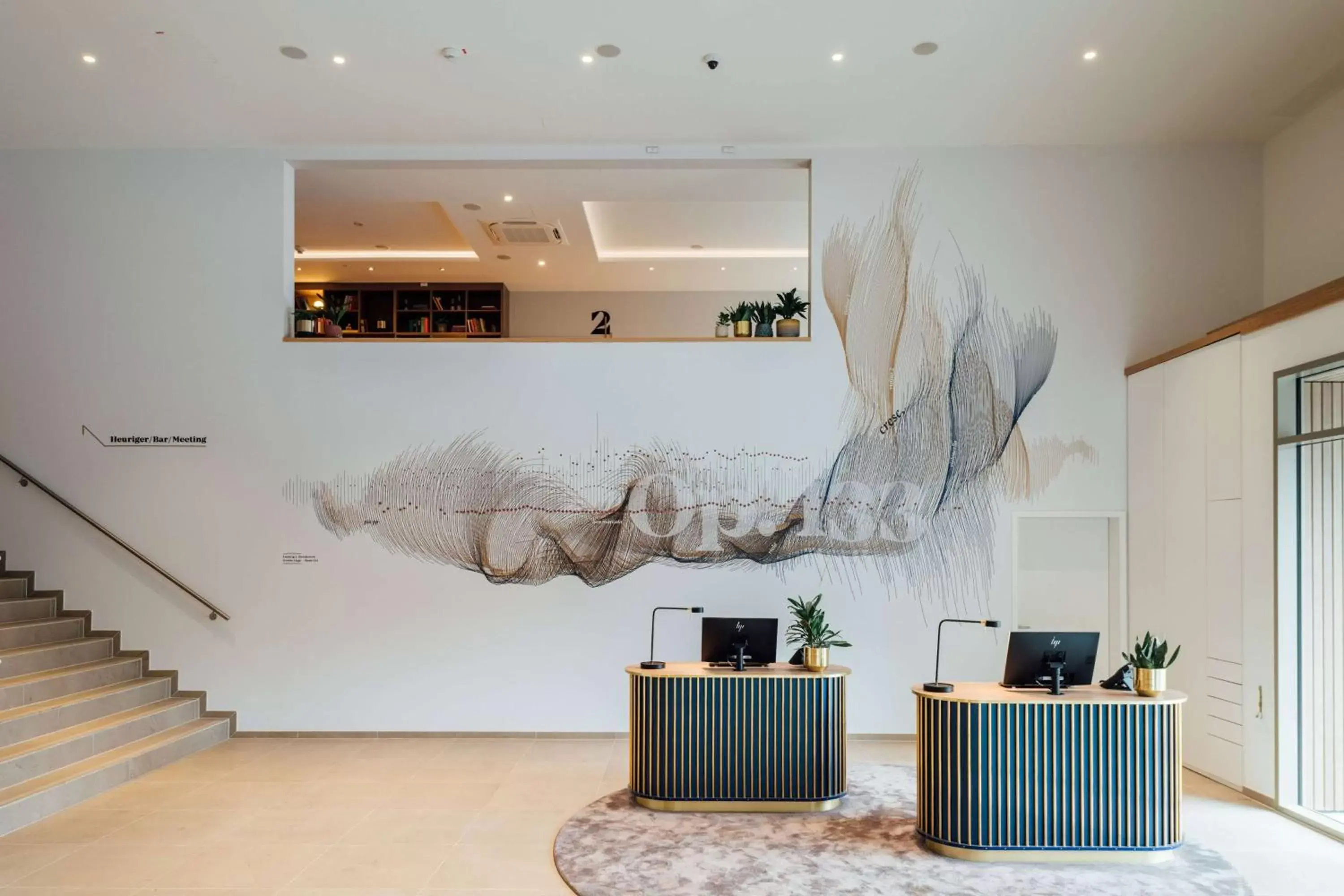 Lobby or reception in Vienna House by Wyndham MQ Kronberg