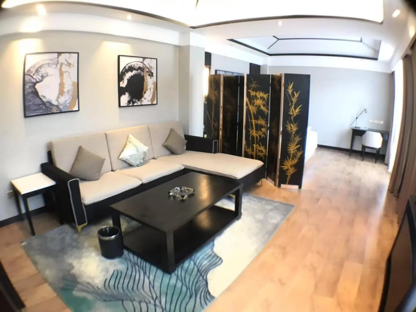 Living room in Le Chen Miiya Hotel