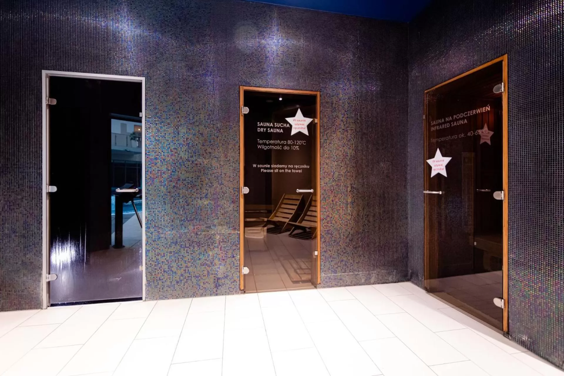 Sauna in Copernicus Toruń Hotel