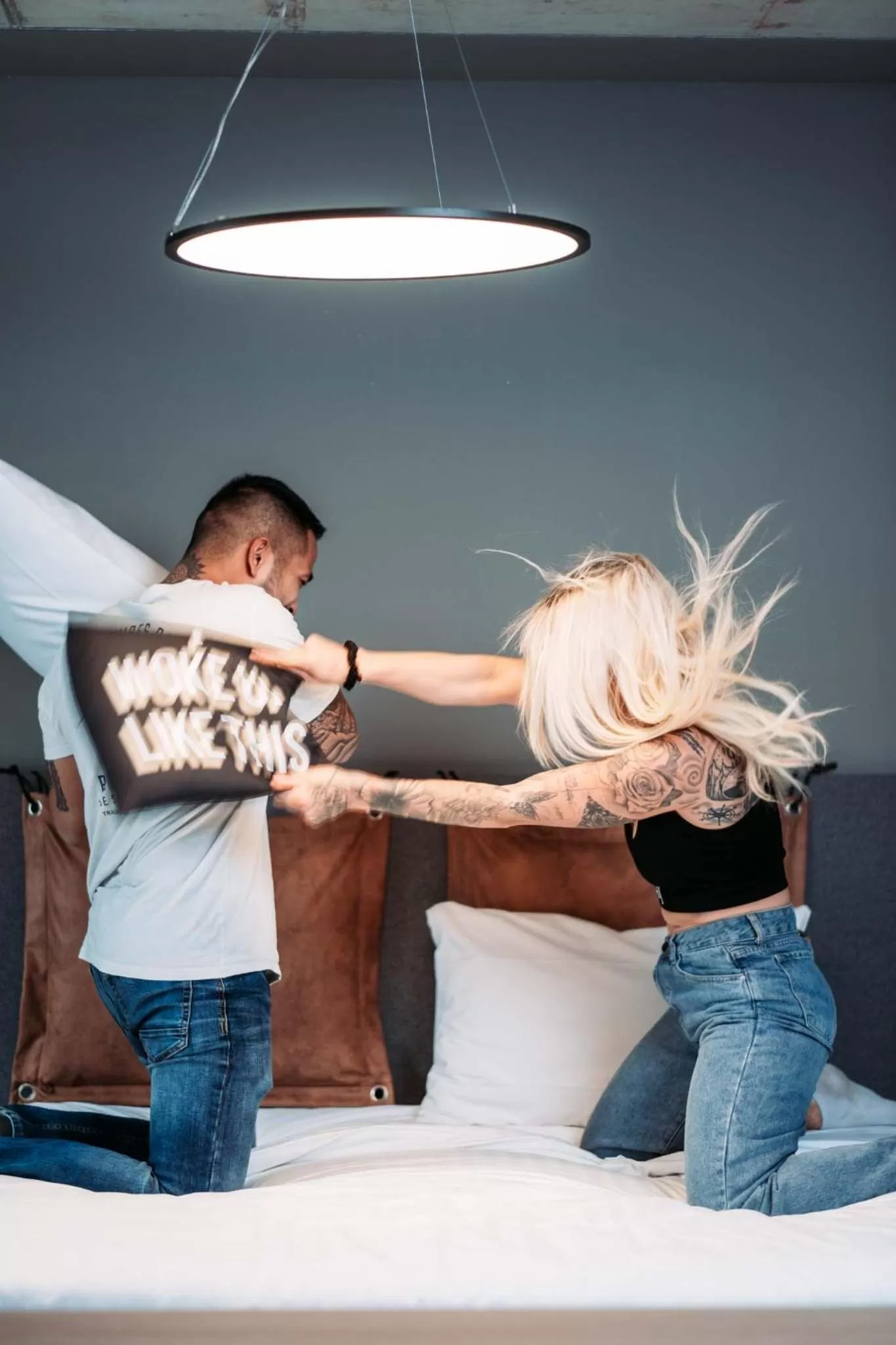 Bedroom in Moxy Sion