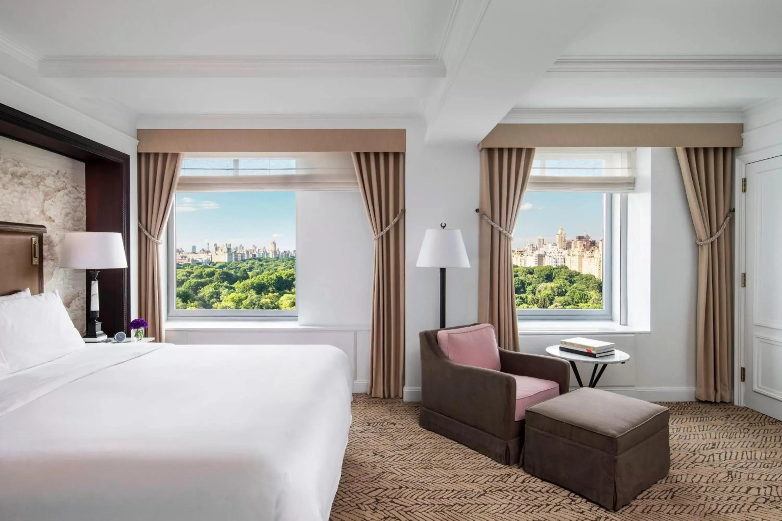 Bedroom, View in The Ritz-Carlton New York, Central Park