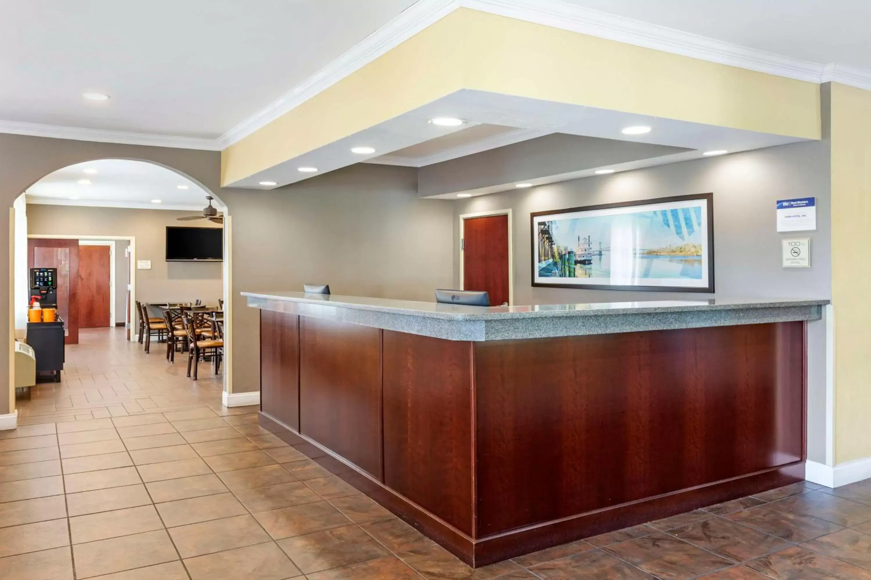 Lobby or reception, Lobby/Reception in Best Western Plus Wilmington/Carolina Beach