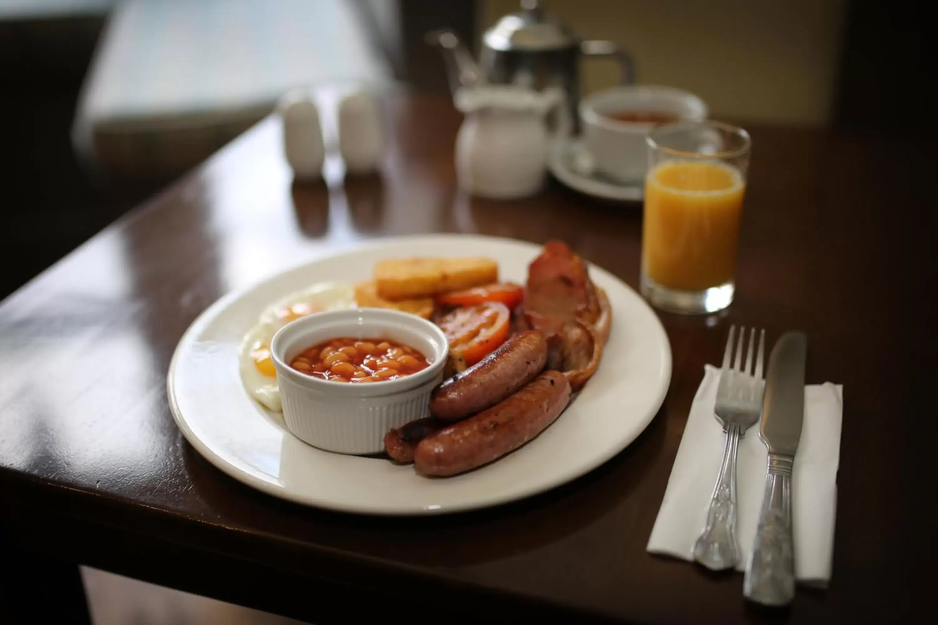 English/Irish breakfast in Gwydyr Hotel