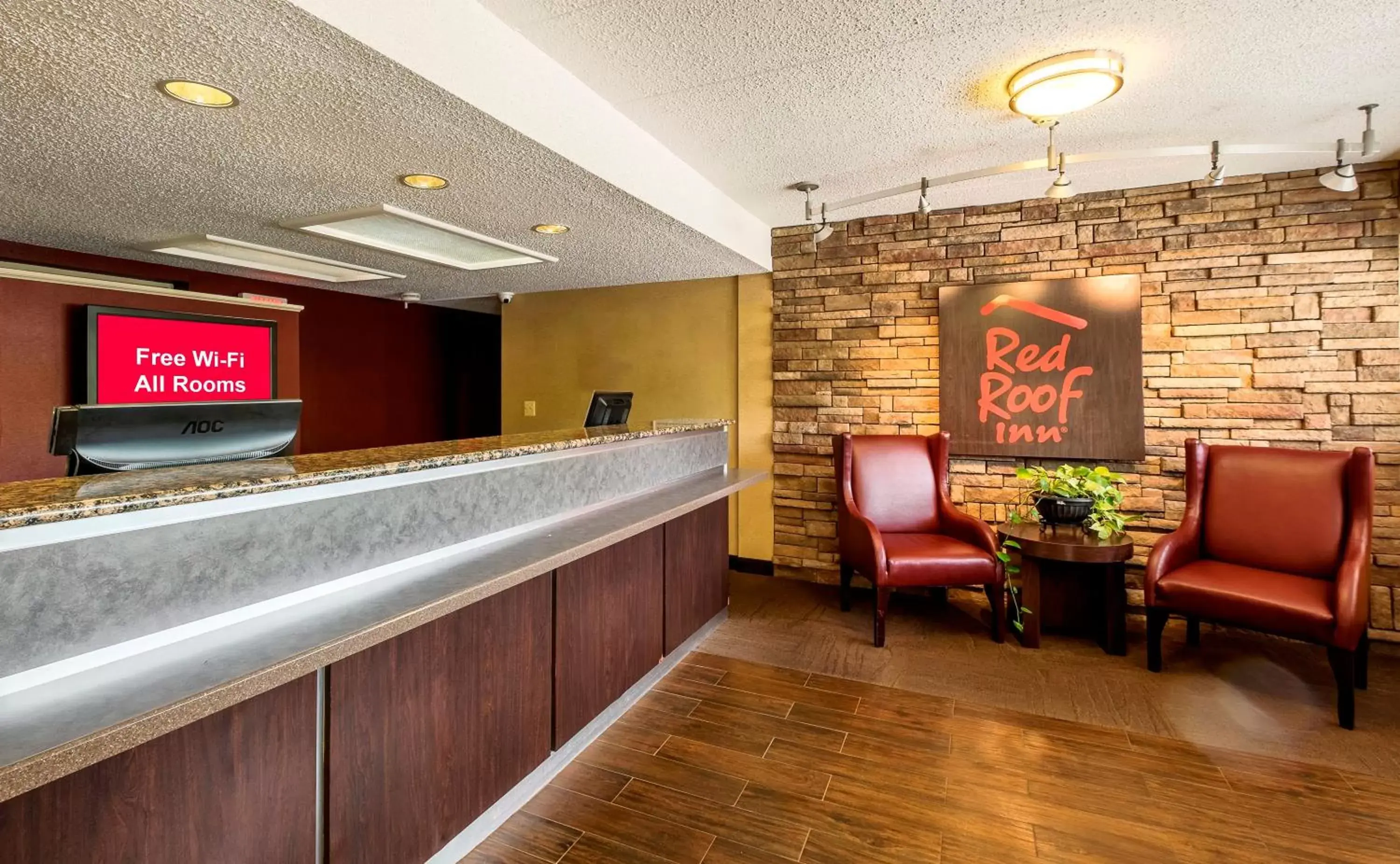 Lobby or reception, Lobby/Reception in Red Roof Inn Tinton Falls-Jersey Shore