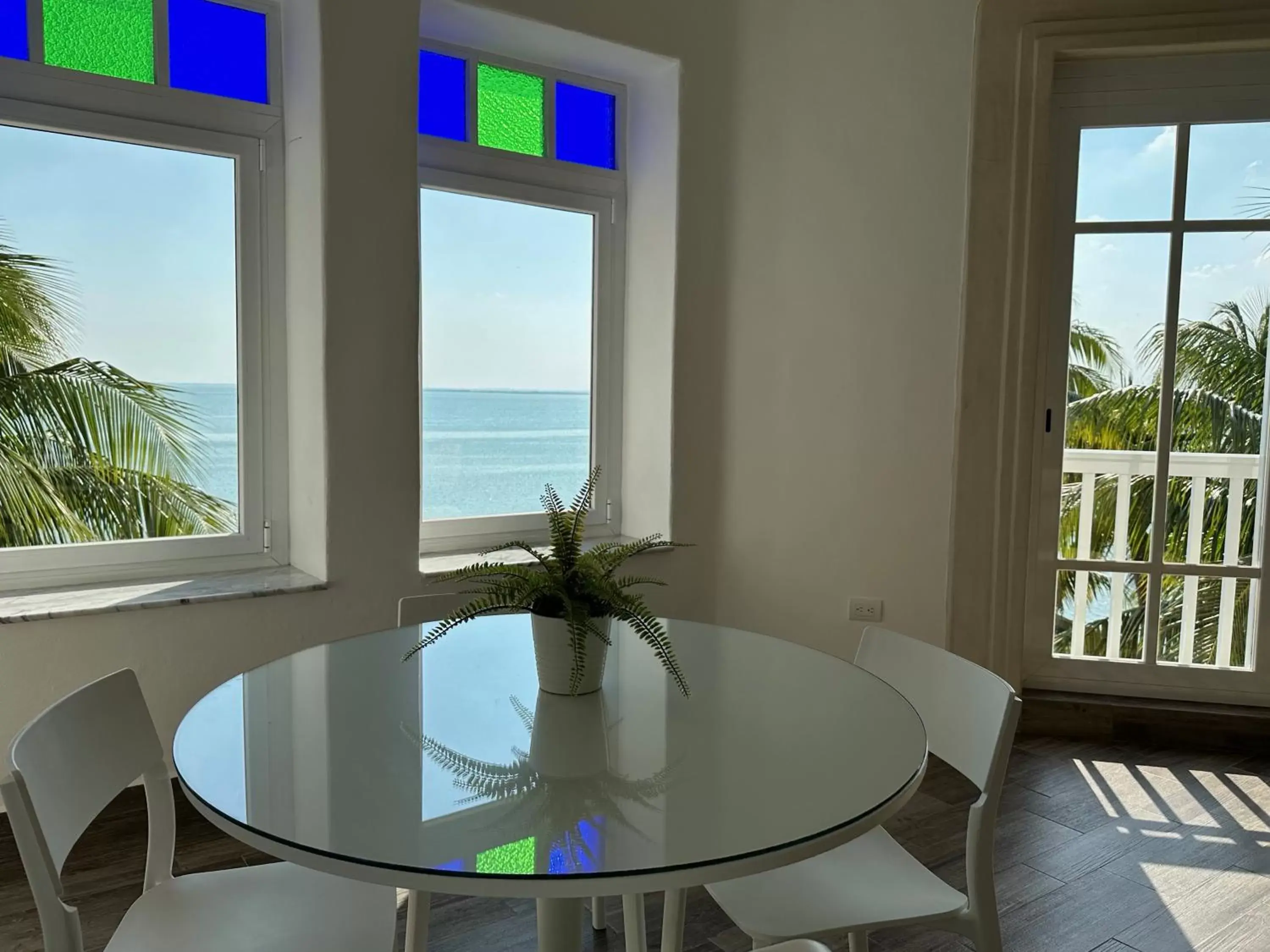 Dining Area in Casa Tortugas Boutique Hotel - CANCUN Hidden Gem