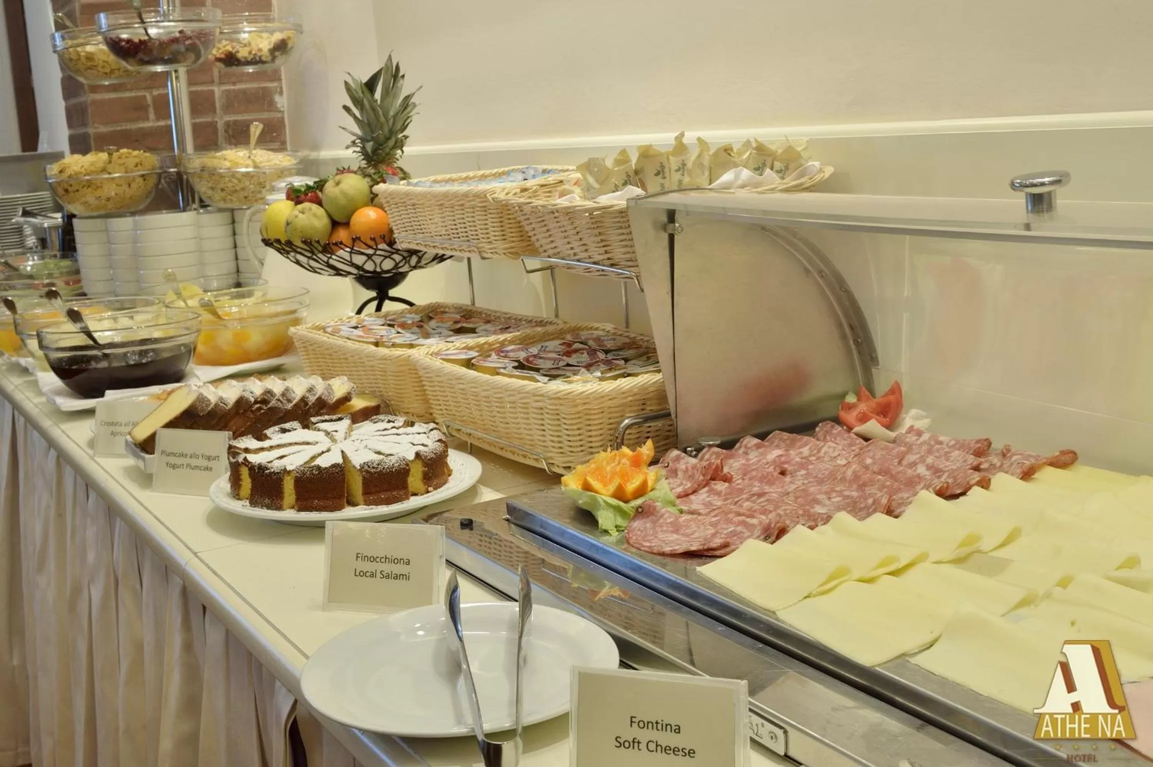 Food in Hotel Athena