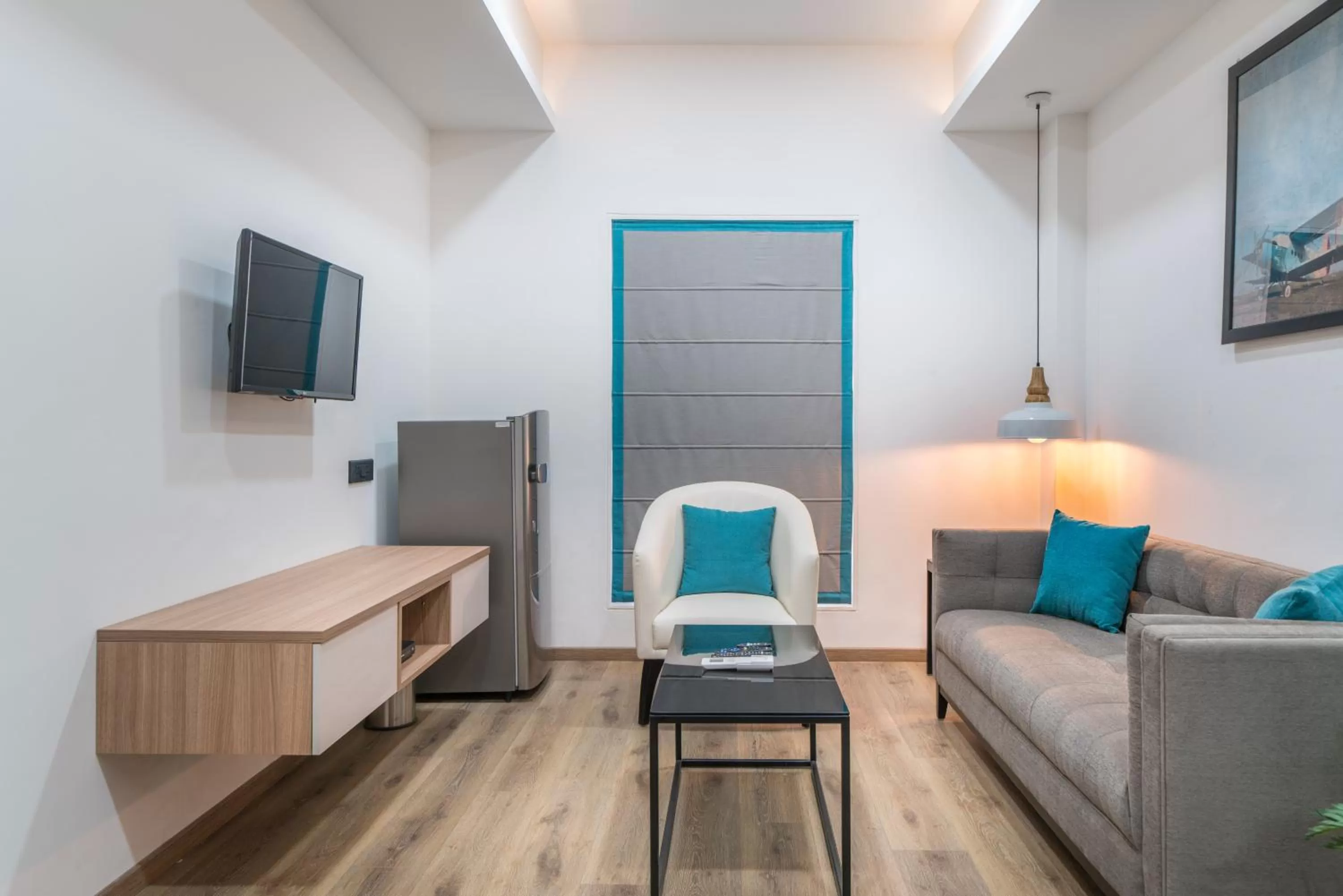 Seating area in SKYLA Studios & Suites - Jubilee Hills