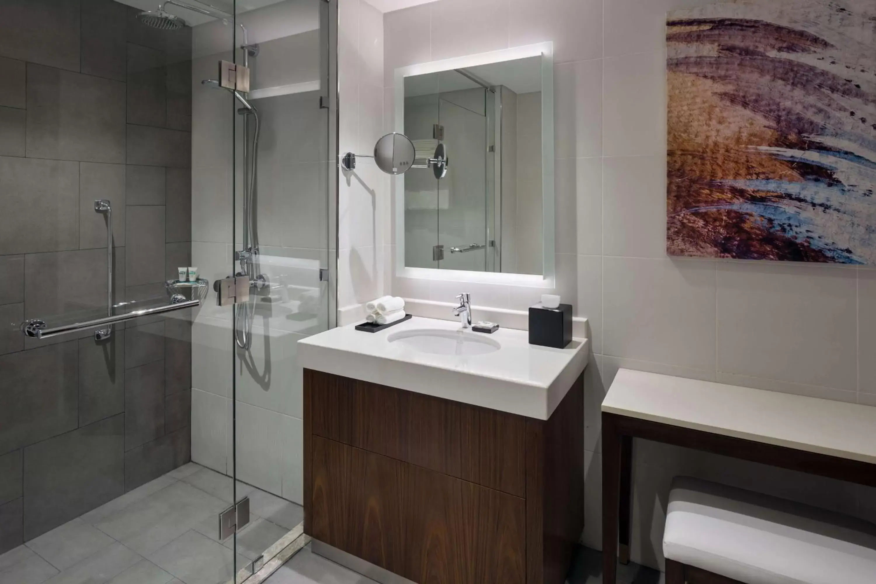 Shower, Bathroom in Hyatt House Jeddah Sari Street