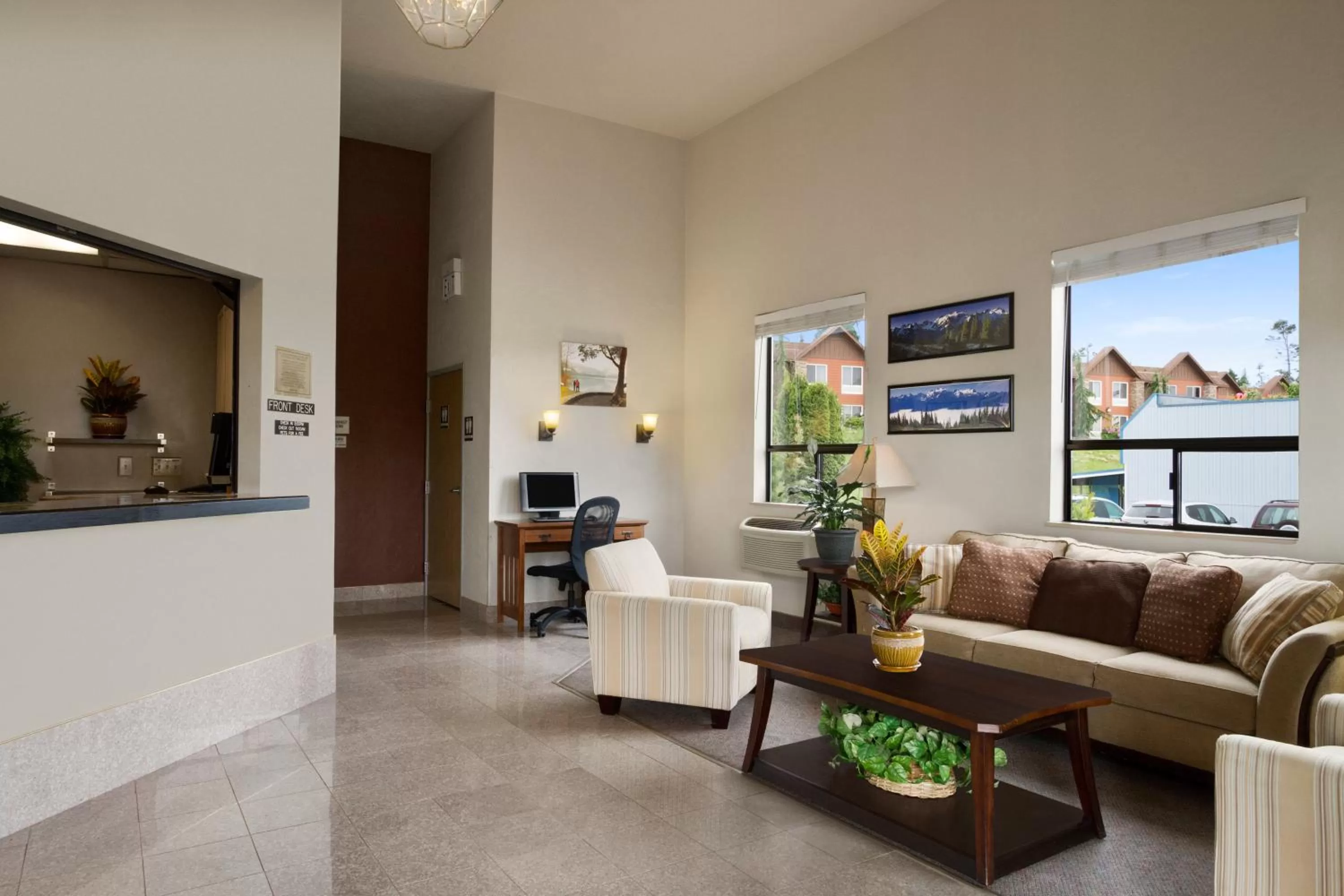 Lobby or reception in Super 8 by Wyndham Port Angeles at Olympic National Park