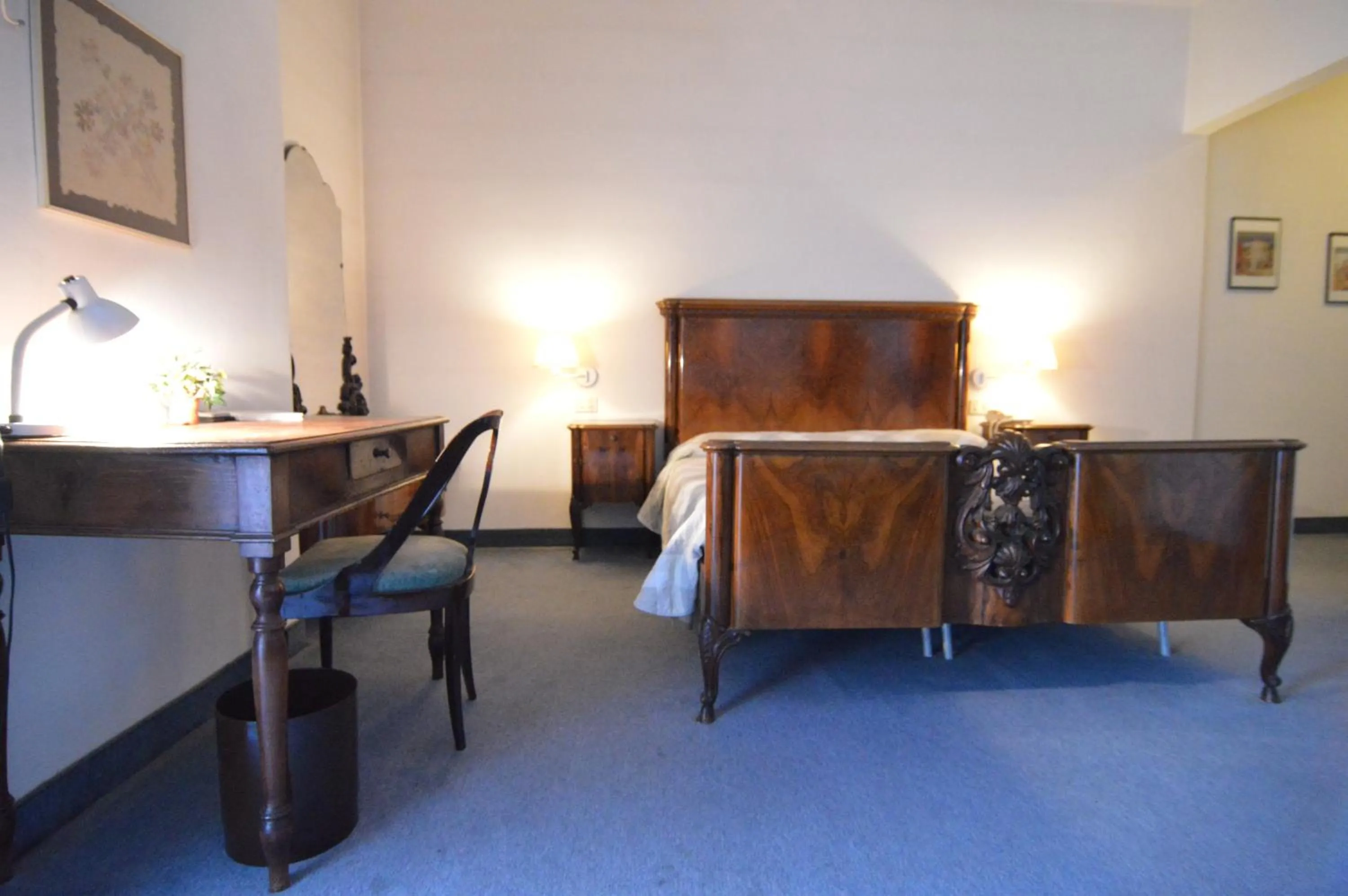 Photo of the whole room, Bed in Albergo Ristorante Della Torre