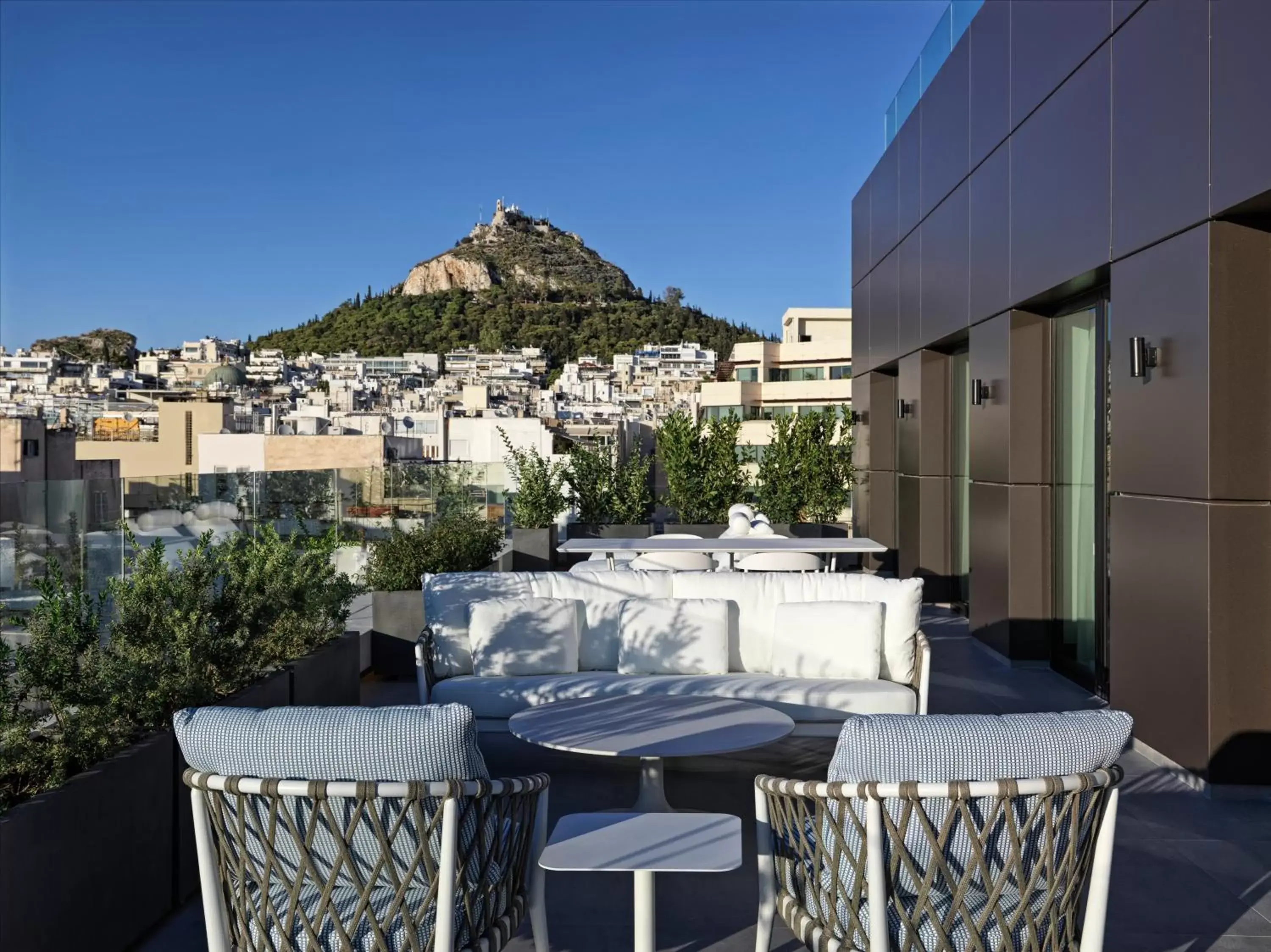 City view, Restaurant/Places to Eat in Athens Capital Center Hotel - MGallery Collection