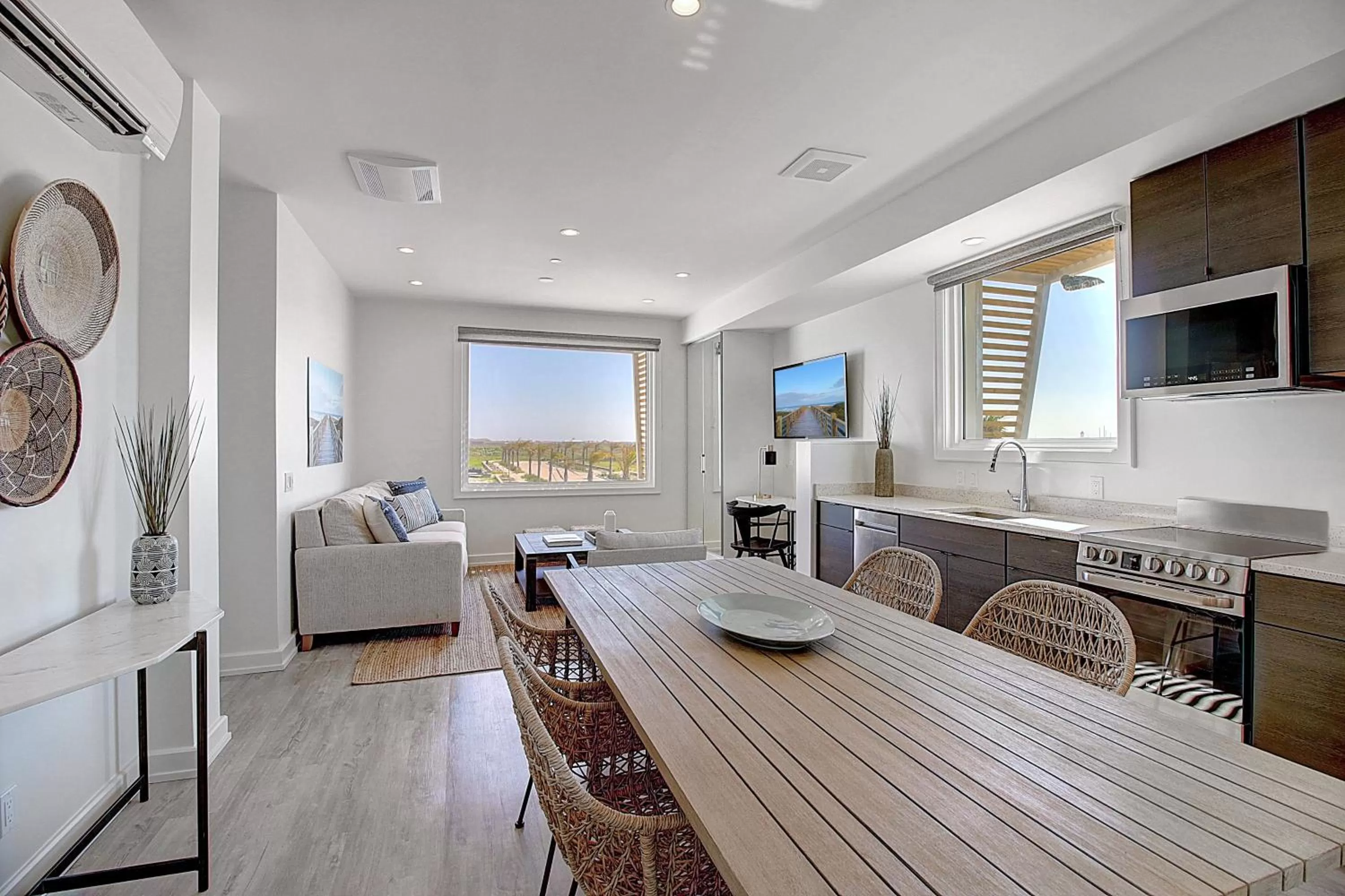 Living room in Lively Beach