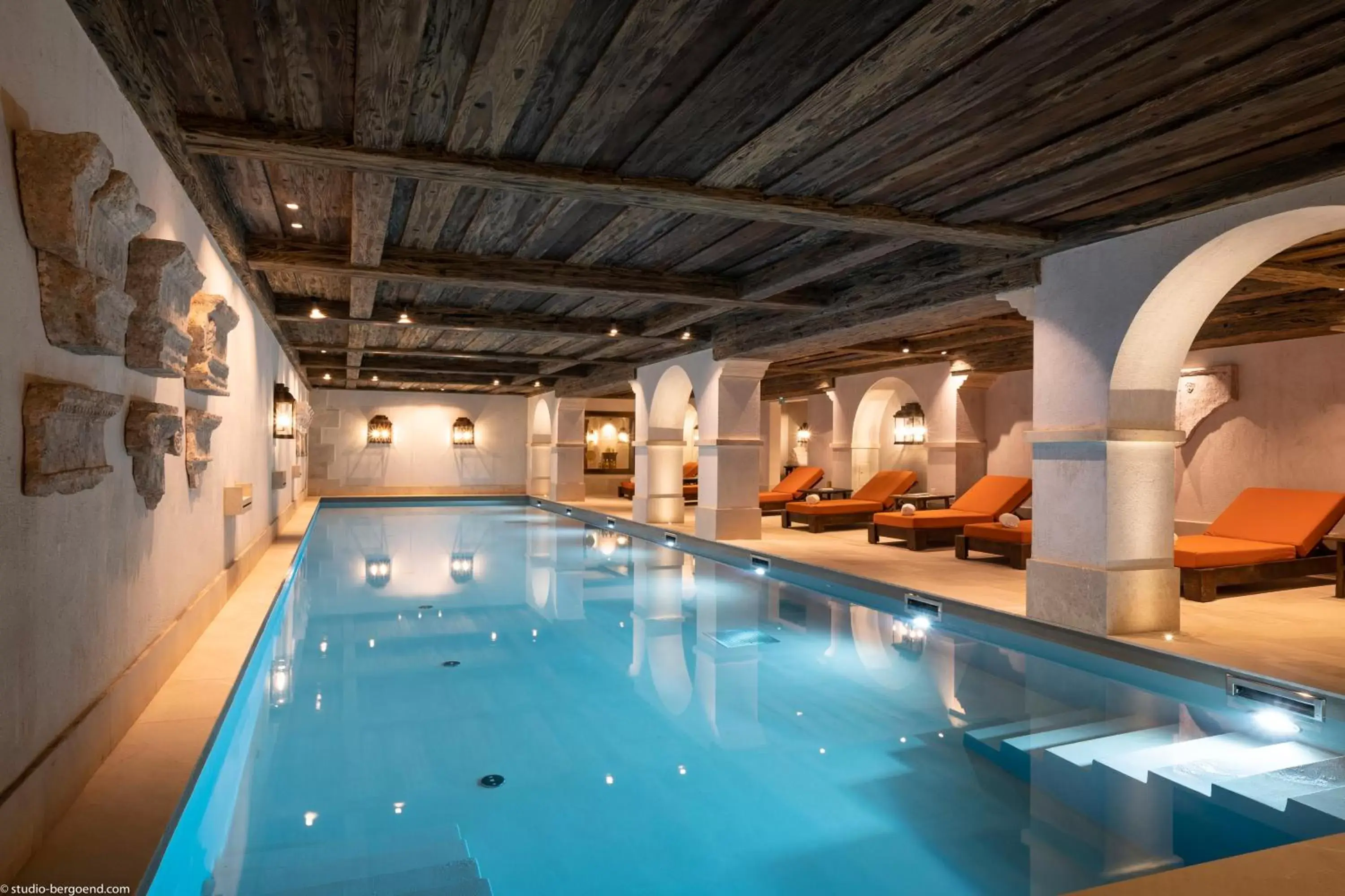 Sauna, Swimming Pool in Airelles Val d'Isère