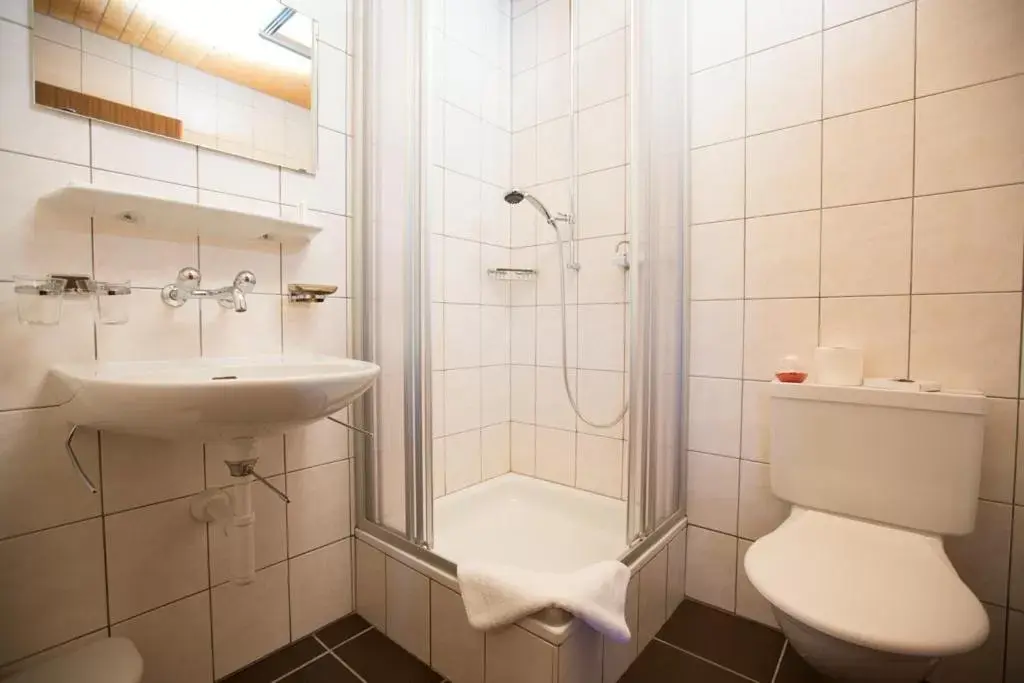 Bathroom in Sonnegg Hotel
