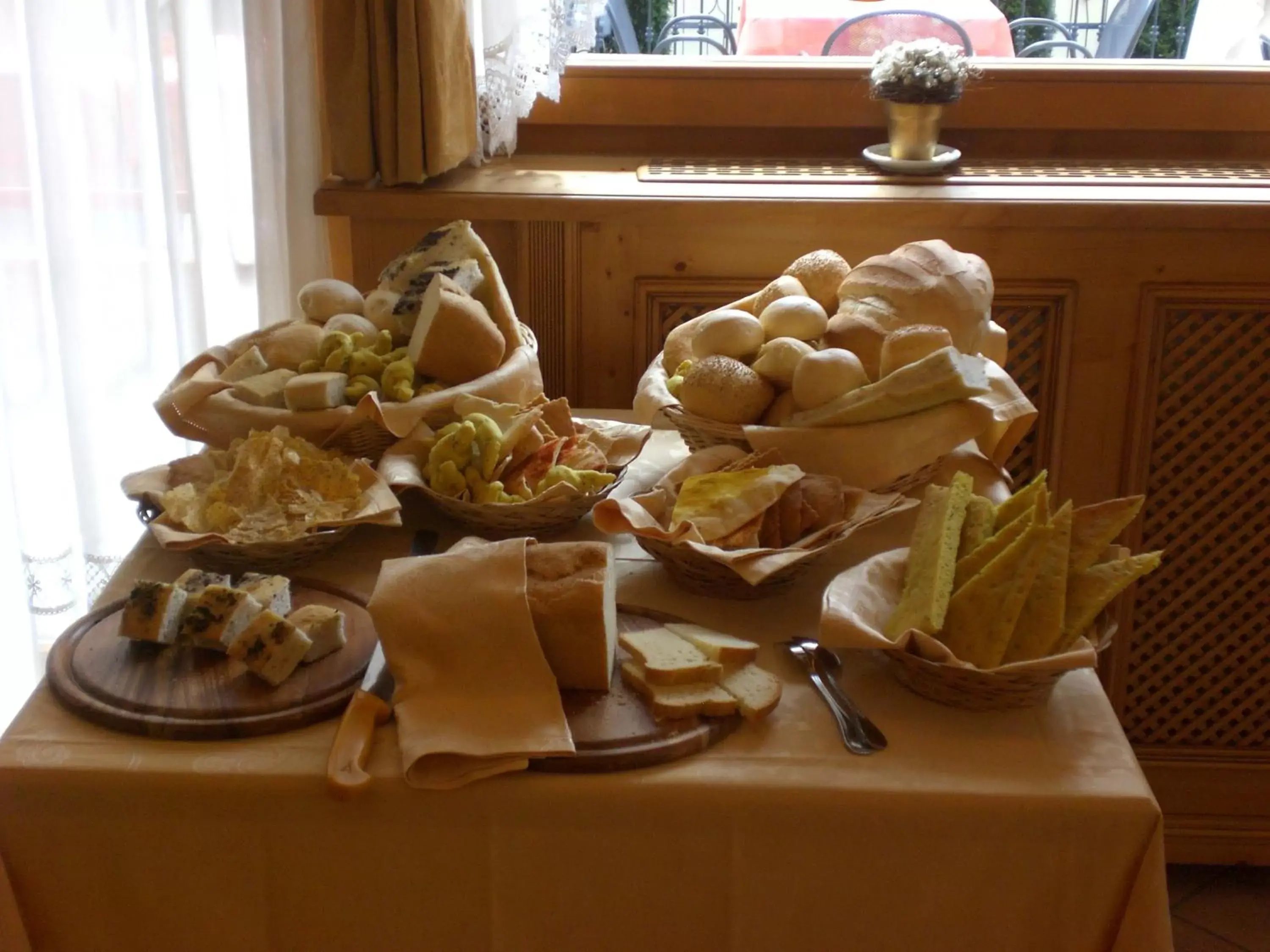Food close-up in Hotel Cristina