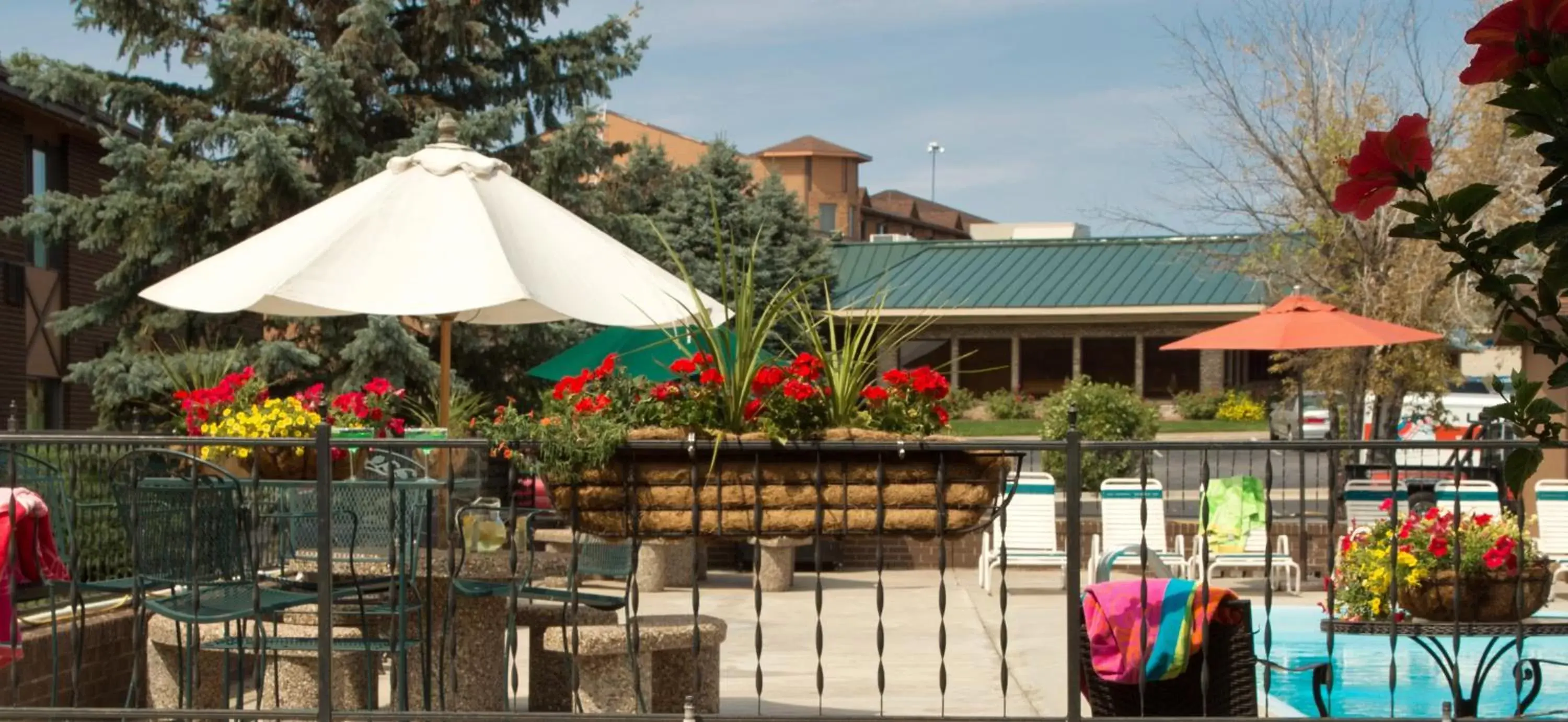 Patio in The Foothills Inn