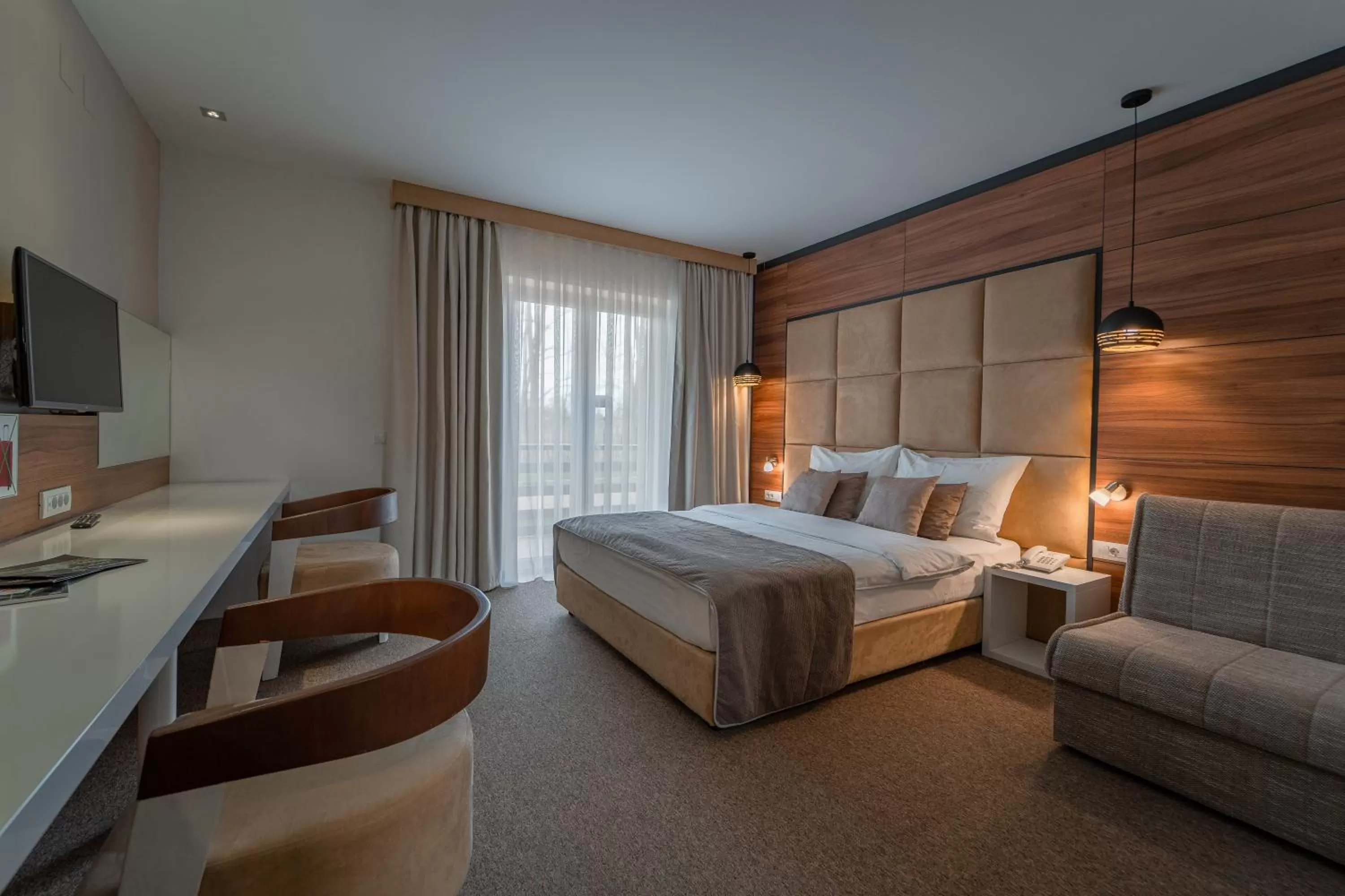 Photo of the whole room, Bed in Hotel Mirjana & Rastoke