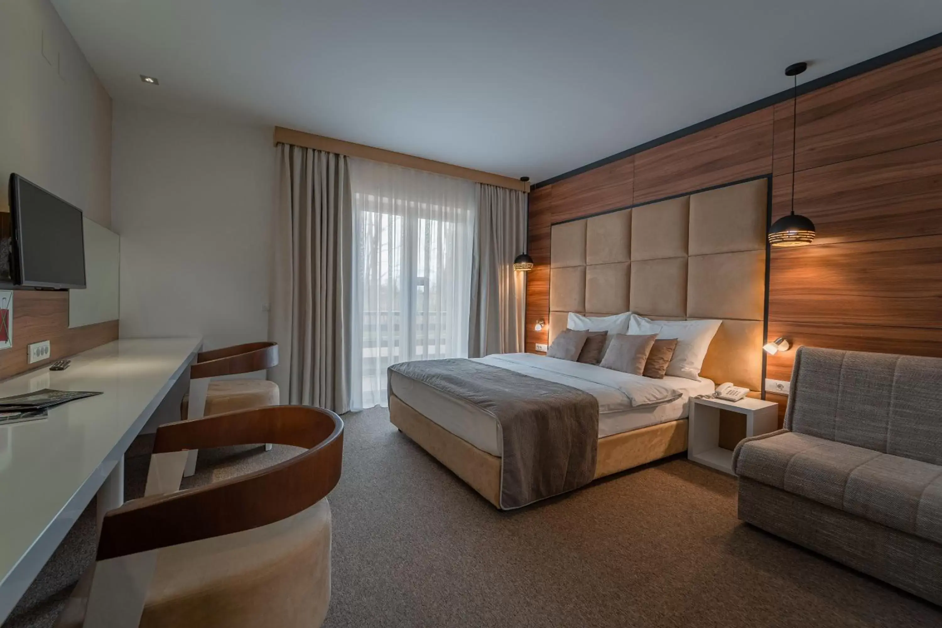 Photo of the whole room, Bed in Hotel Mirjana & Rastoke Photo of the whole room, Bed in Hotel Mirjana & Rastoke