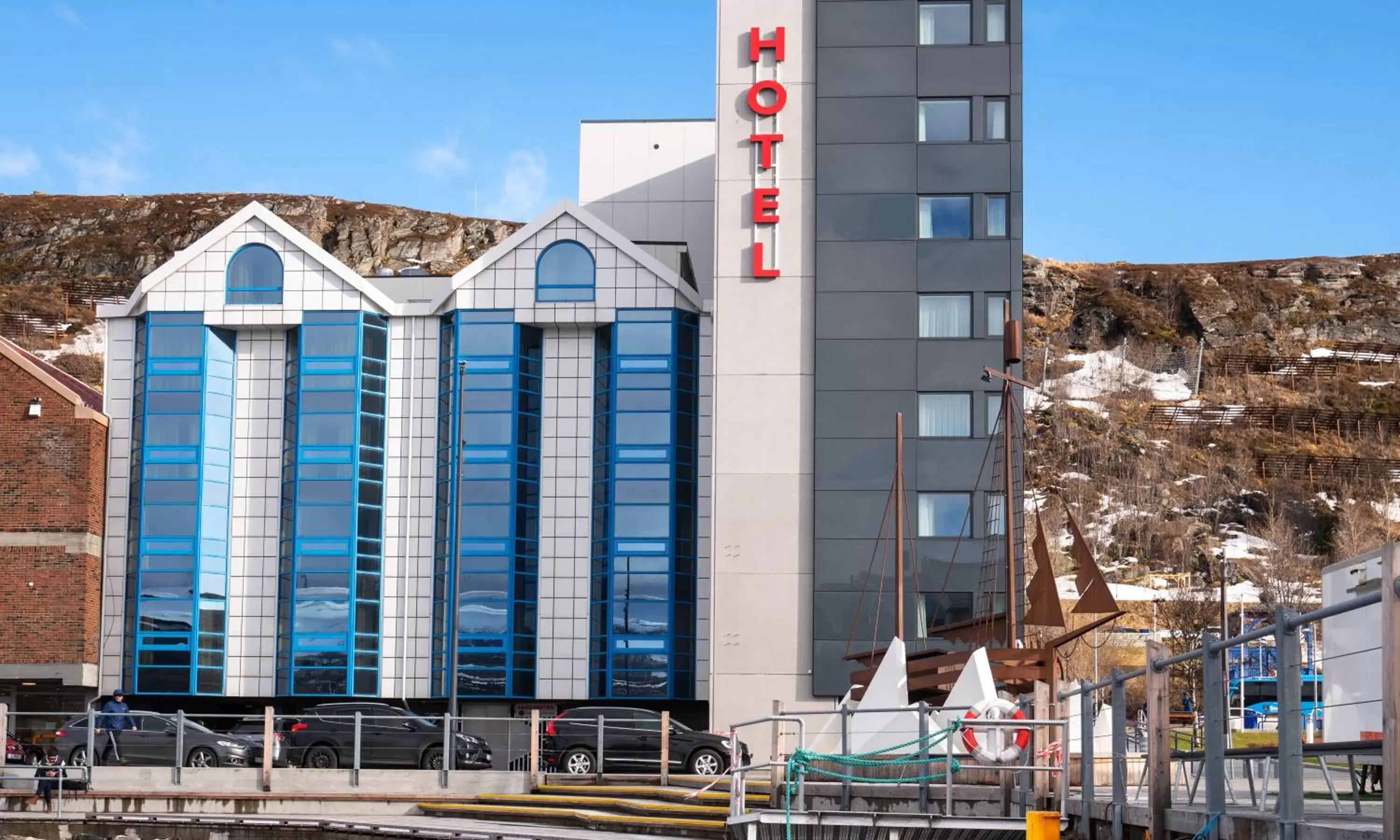 Facade/entrance in Thon Hotel Hammerfest Facade/entrance in Thon Hotel Hammerfest
