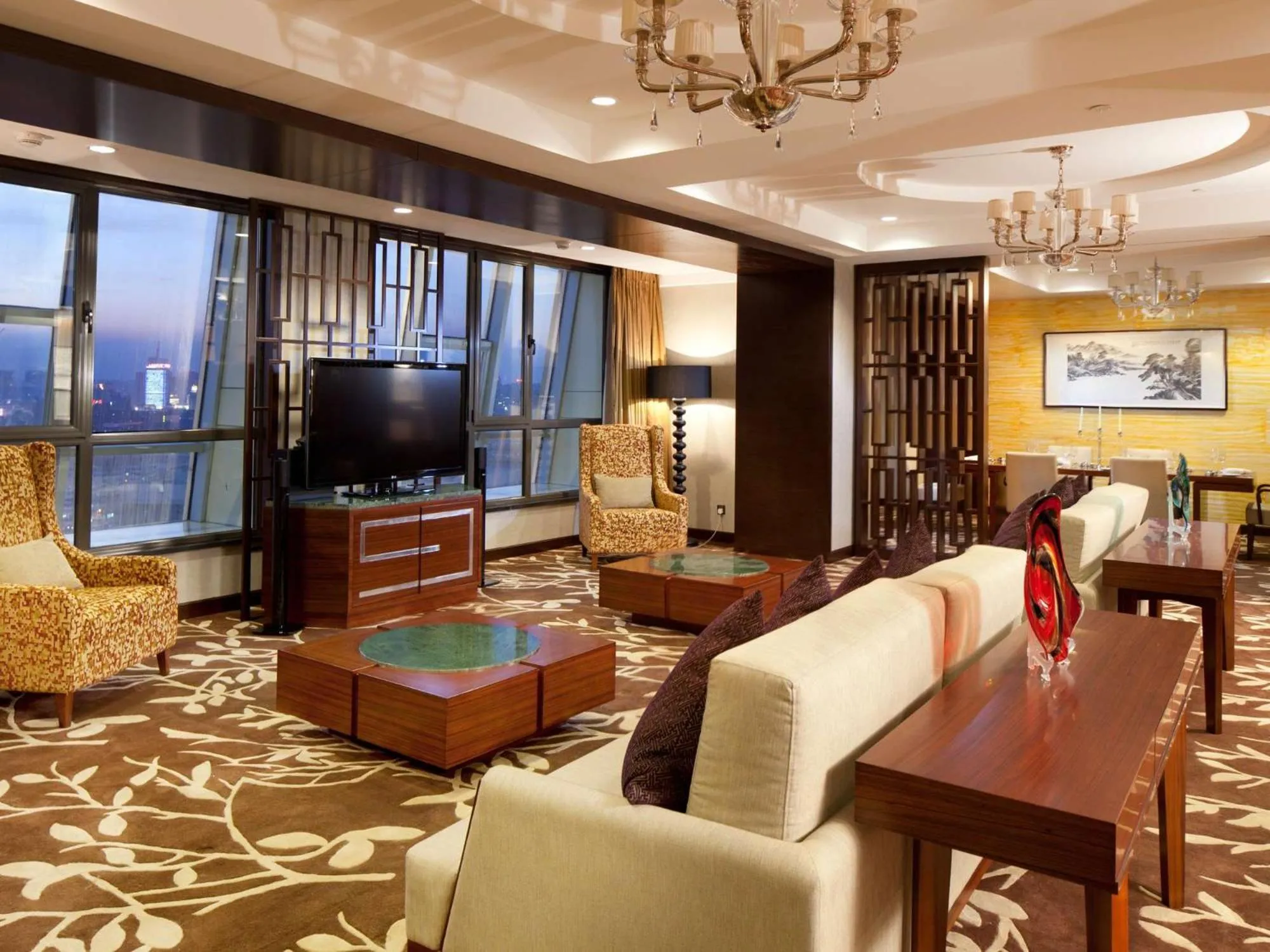 Living room in DoubleTree by Hilton Shenyang
