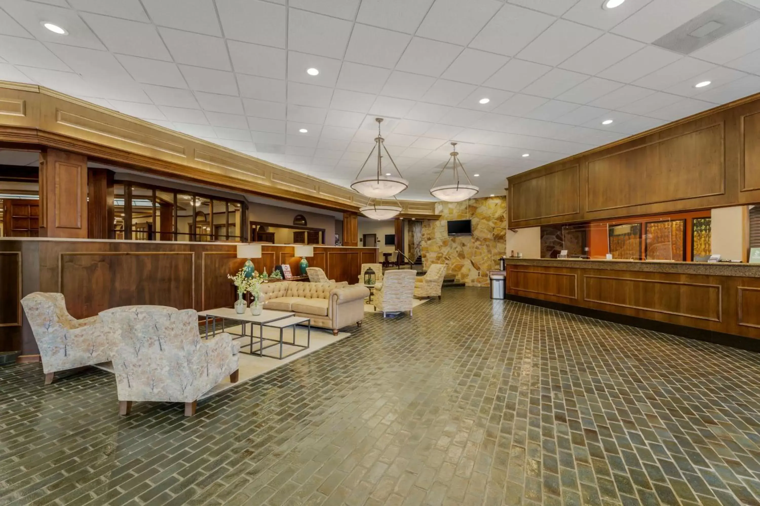 Lobby or reception in Best Western Plus Wooster Hotel & Conference Center Lobby or reception in Best Western Plus Wooster Hotel & Conference Center