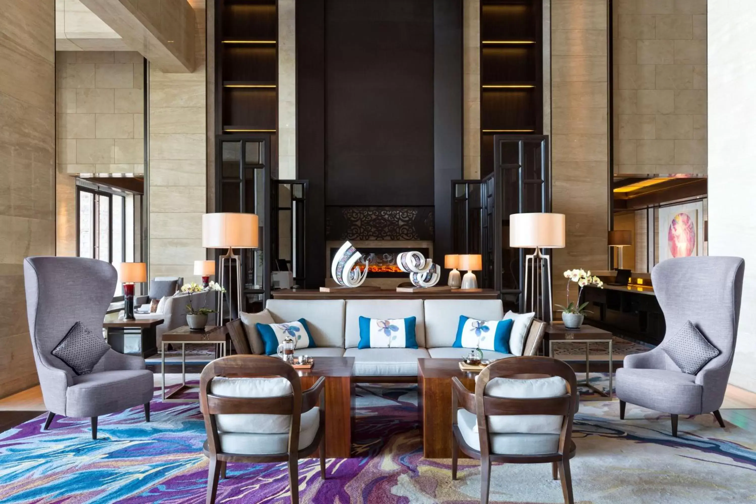 Lobby or reception in Hilton Dali Resort & Spa