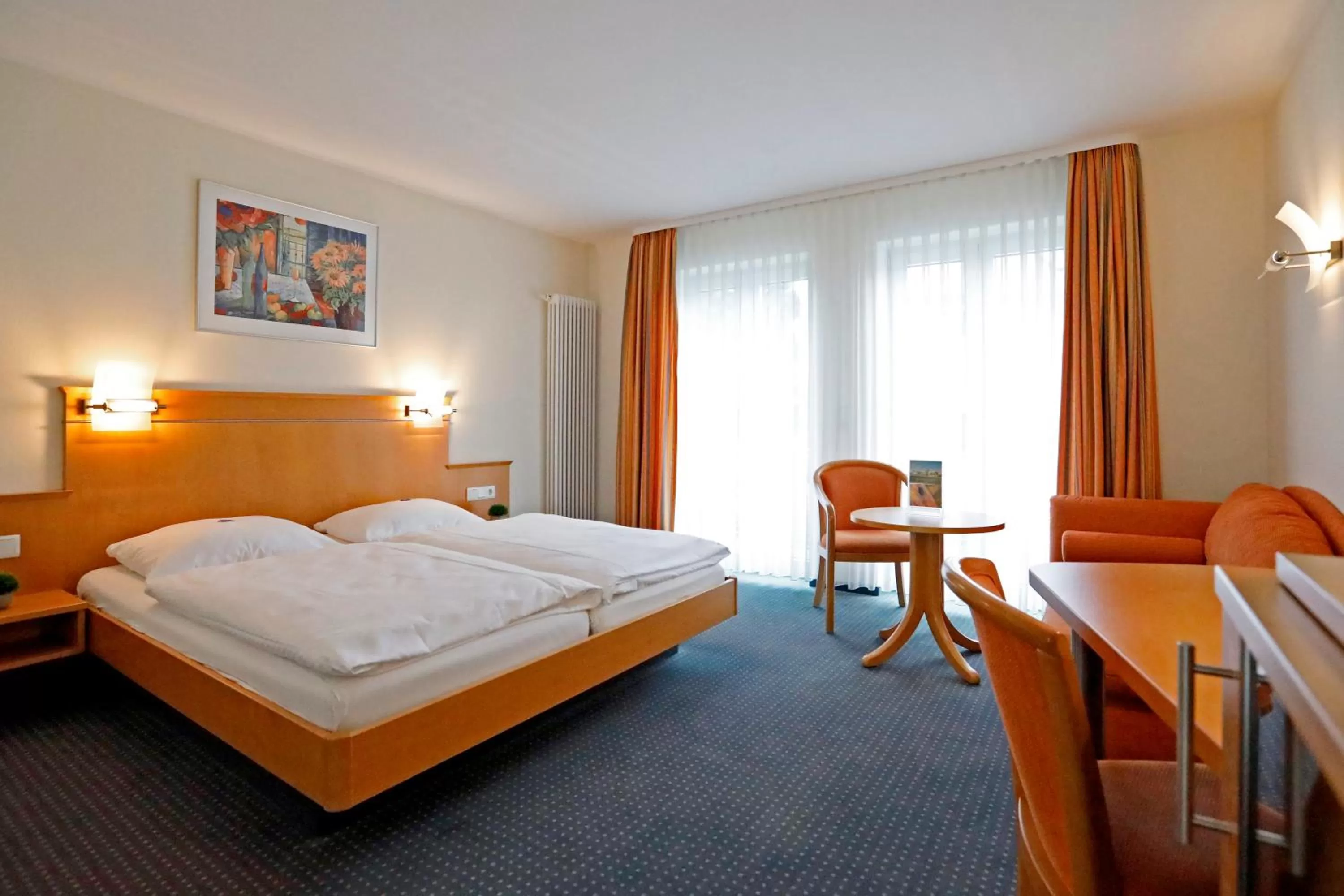 Photo of the whole room, Bed in Landhotel Altes Wasserwerk GbR