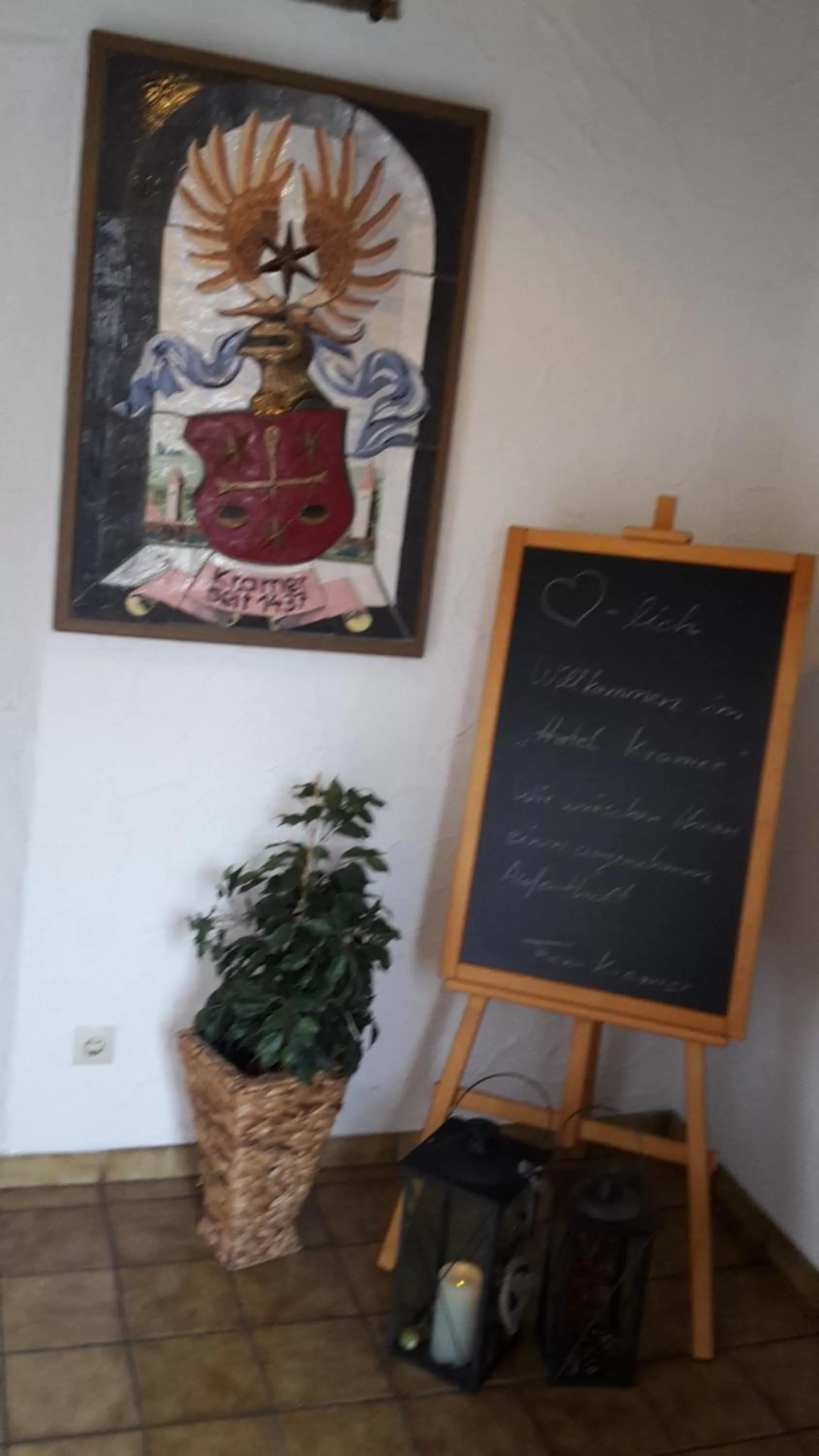 Decorative detail in Frühstückshotel Landgasthof Kramer