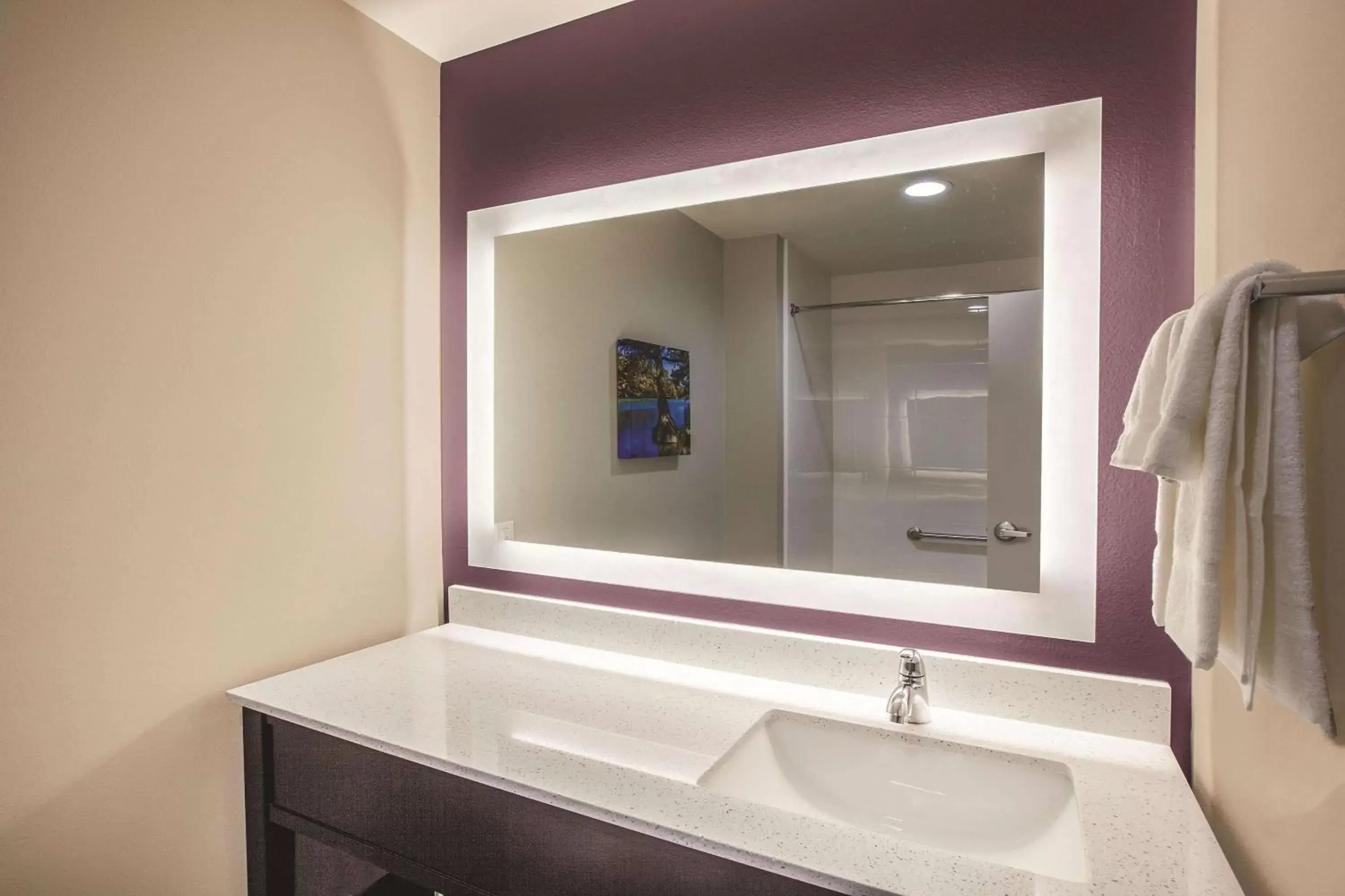 Photo of the whole room, Bathroom in La Quinta by Wyndham Dallas Northeast-Arboretum