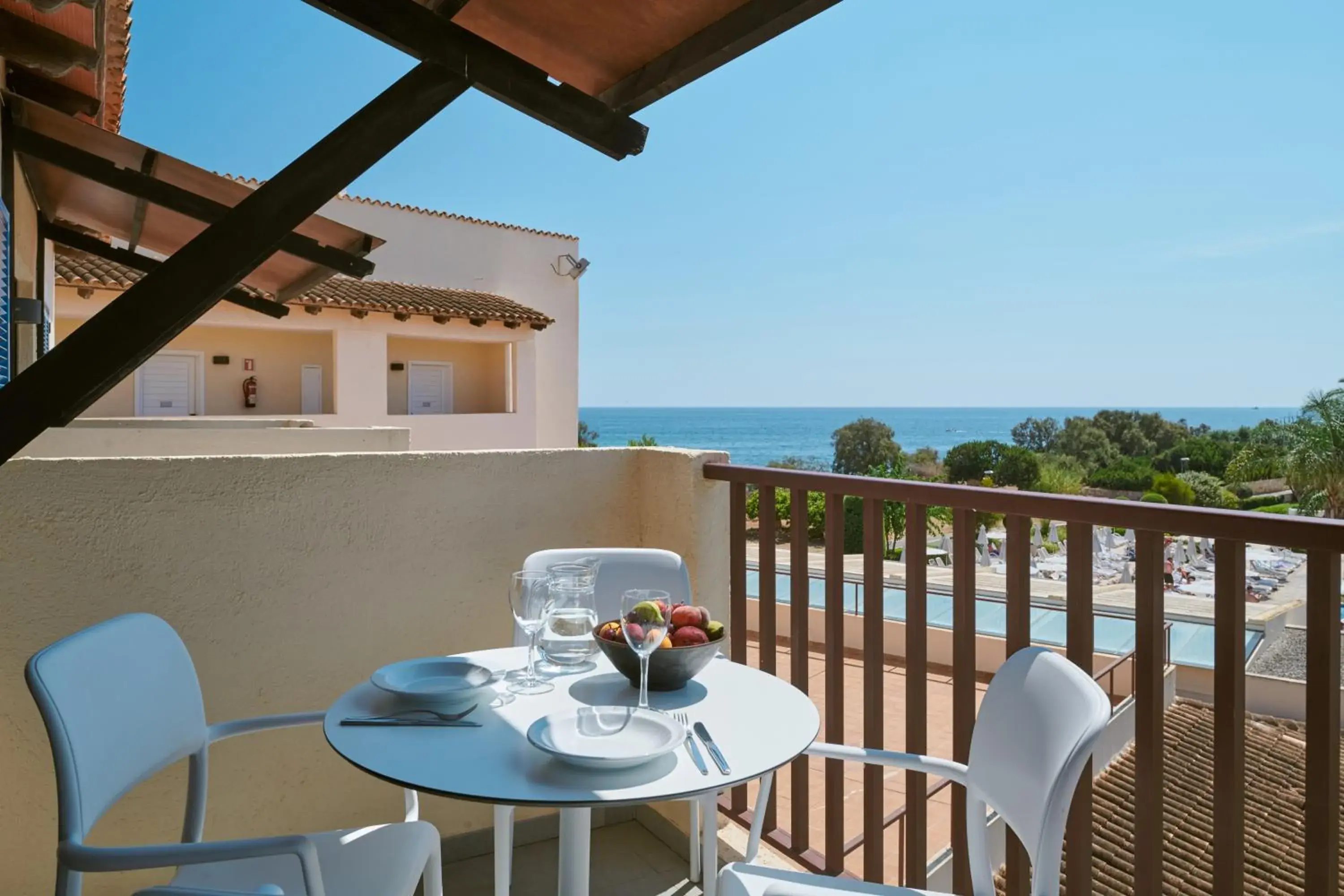 Balcony/Terrace in Hipotels Cala Bona Club