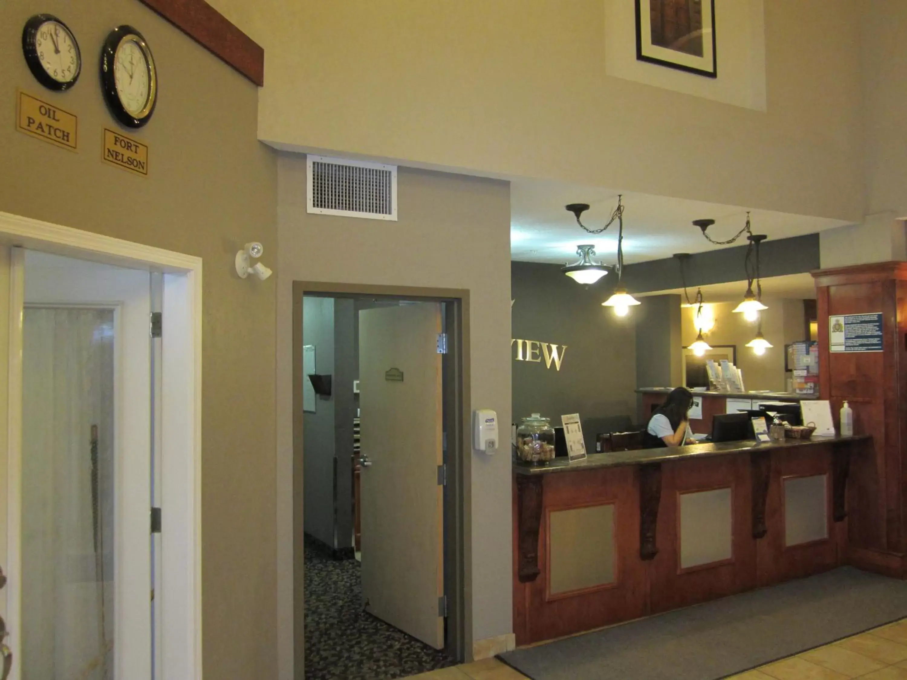 Lobby or reception in Lakeview Inns & Suites - Fort Nelson Lobby or reception in Lakeview Inns & Suites - Fort Nelson