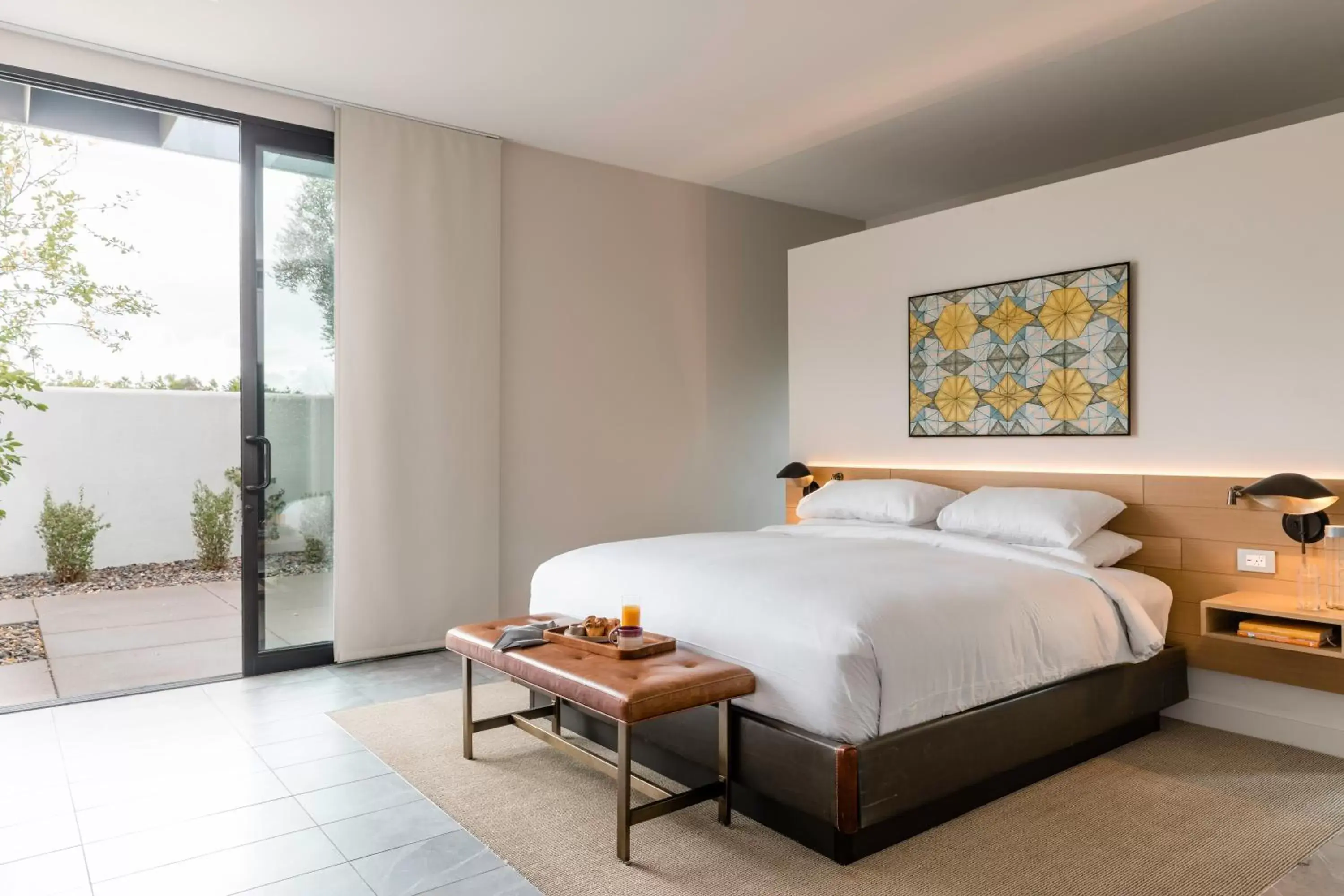 Bed in Andaz Scottsdale Resort & Bungalows