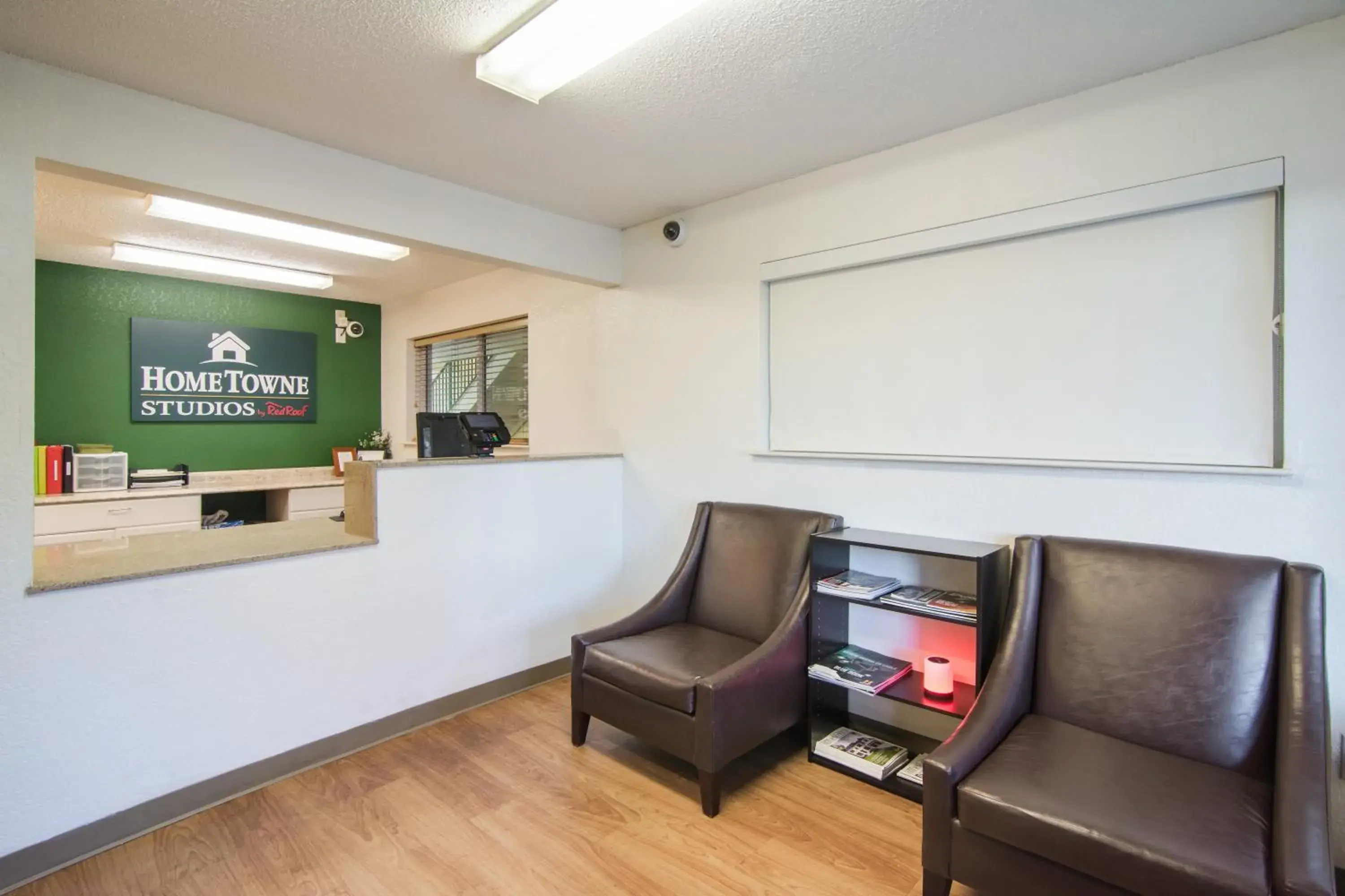 Lobby or reception in HomeTowne Studios by Red Roof Raleigh – Durham Lobby or reception in HomeTowne Studios by Red Roof Raleigh – Durham