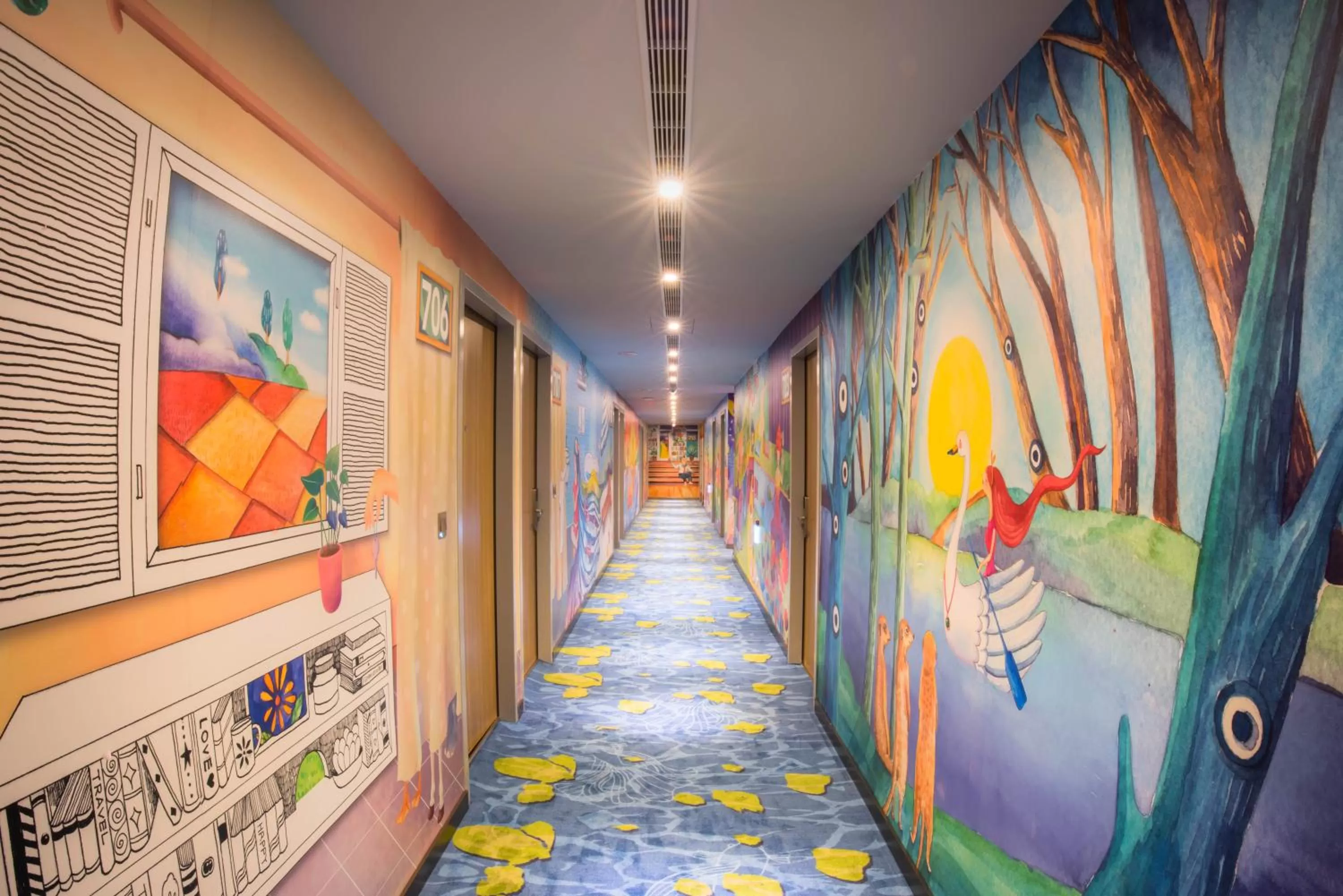 Decorative detail in Legend Hotel Kaohsiung Pier2