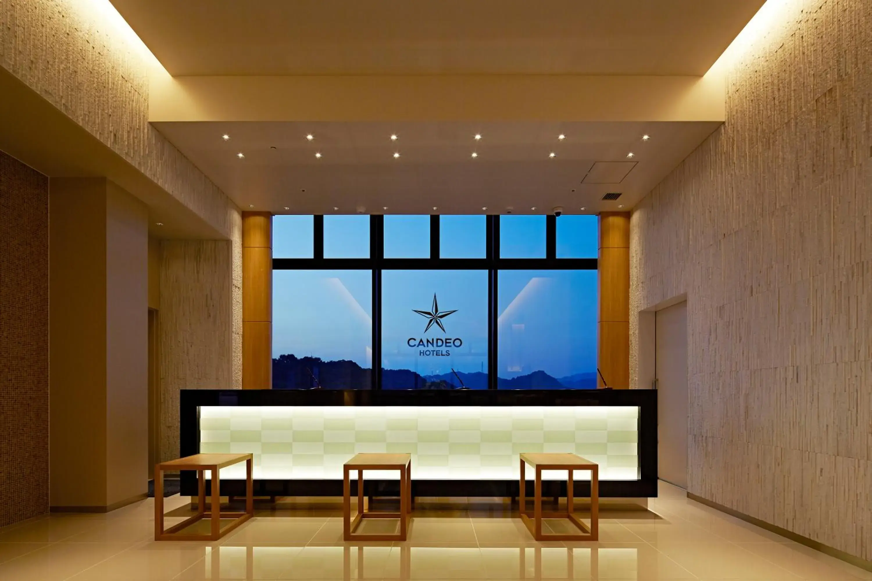 Lobby or reception, Dining Area in Candeo Hotels Matsuyama Okaido