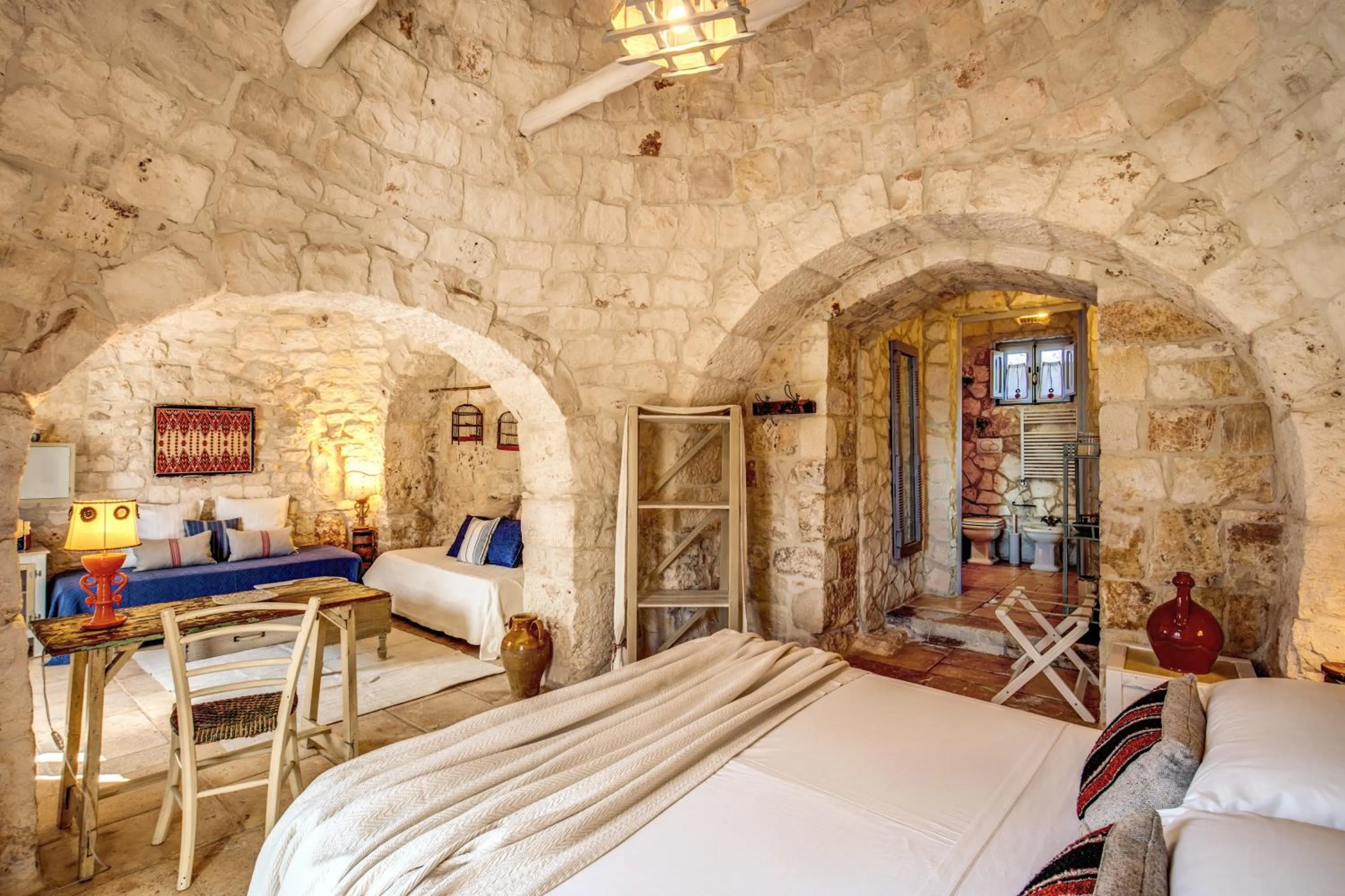 Bed in Masseria Cervarolo