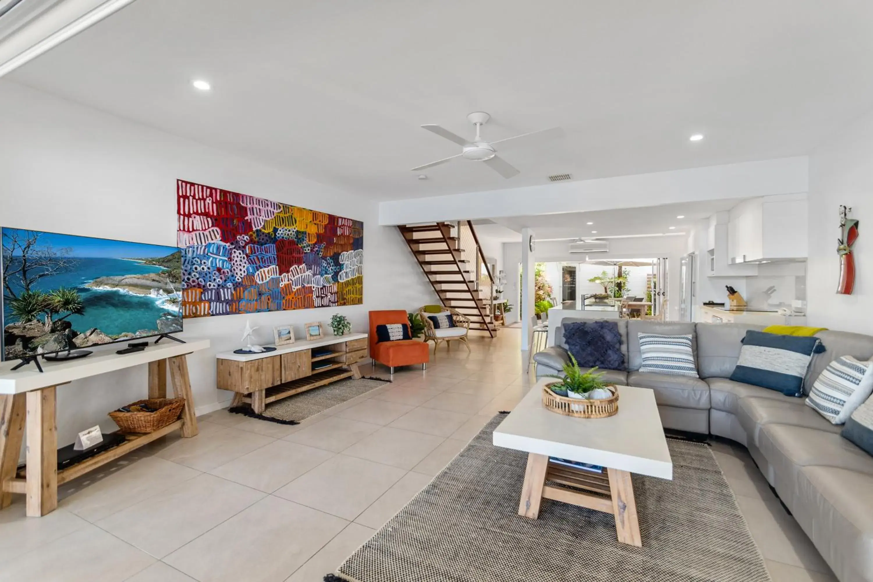 Seating Area in Noosa Entrance Waterfront Resort