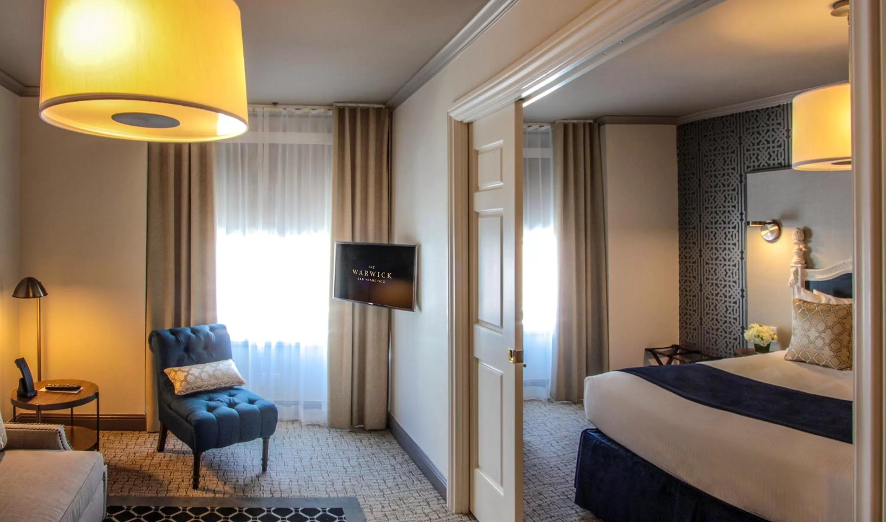 Bedroom, Bed in Warwick San Francisco