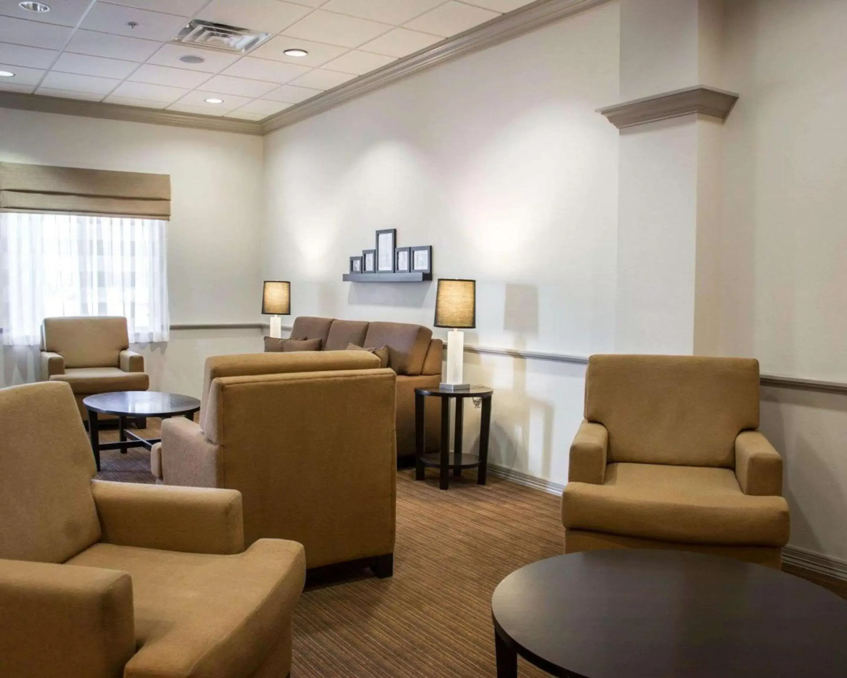 Lobby or reception, Seating Area in Sleep Inn and Suites near Mall & Medical Center