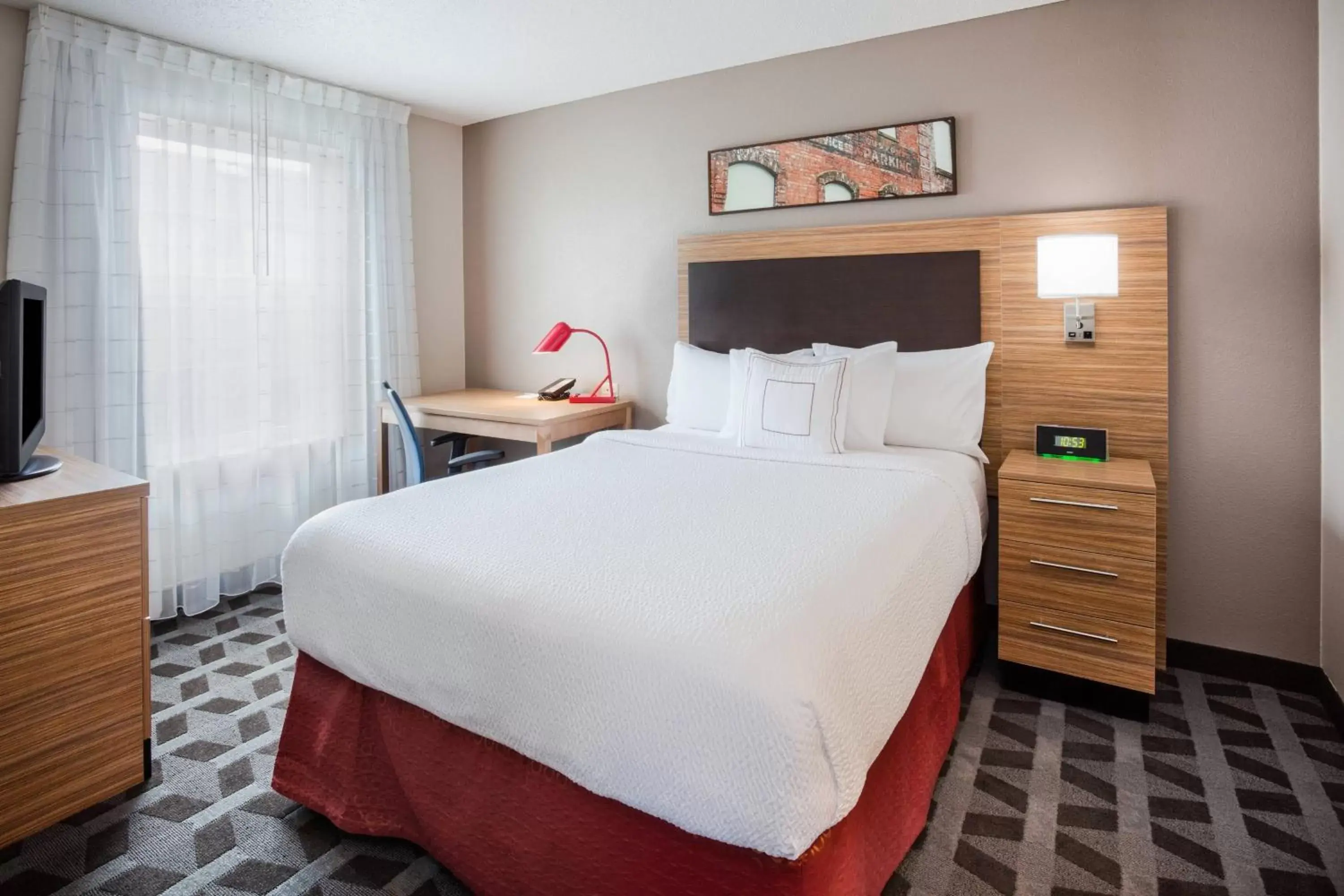 Bedroom, Bed in TownePlace Suites Minneapolis Eden Prairie