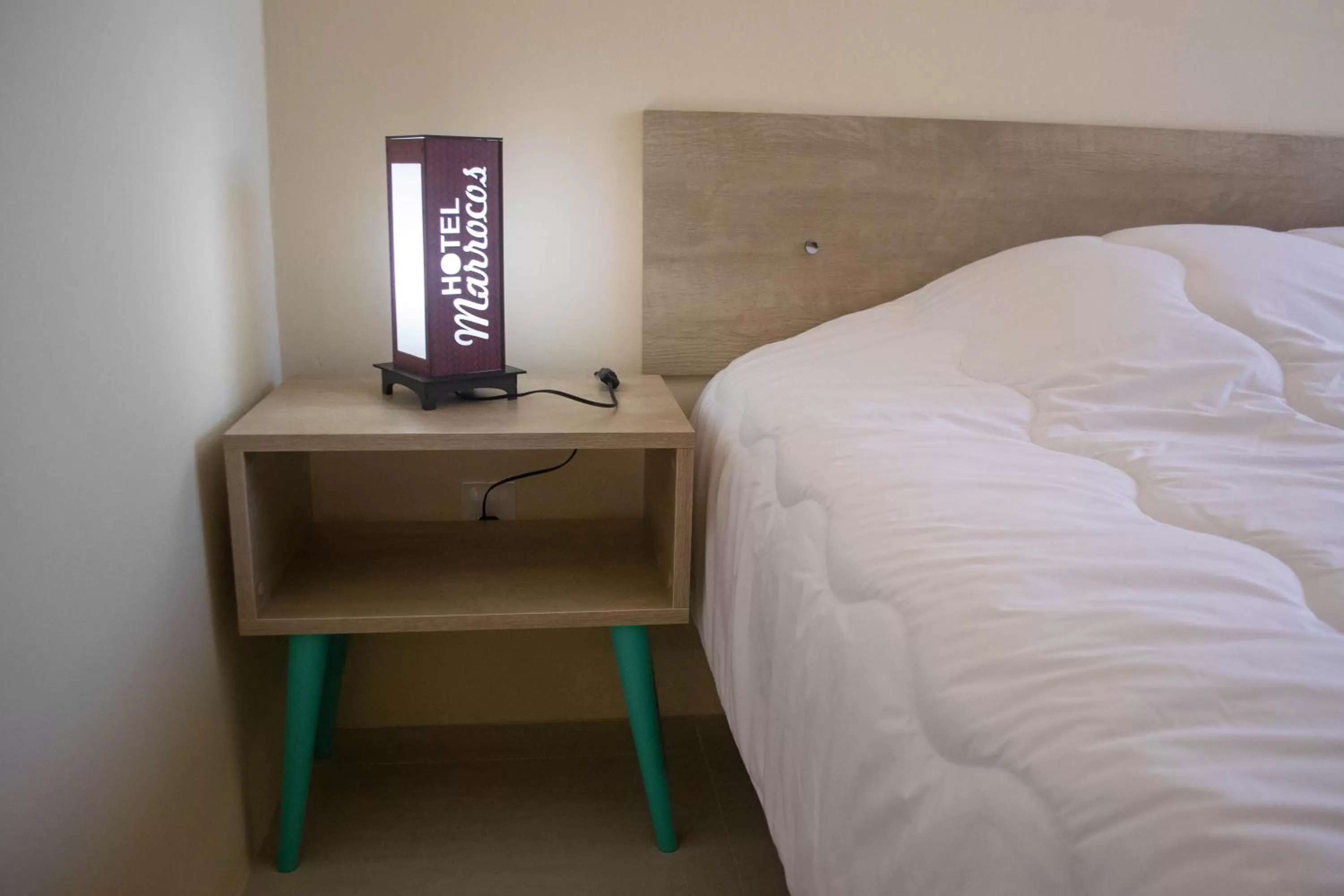 Bed in Hotel Marrocos