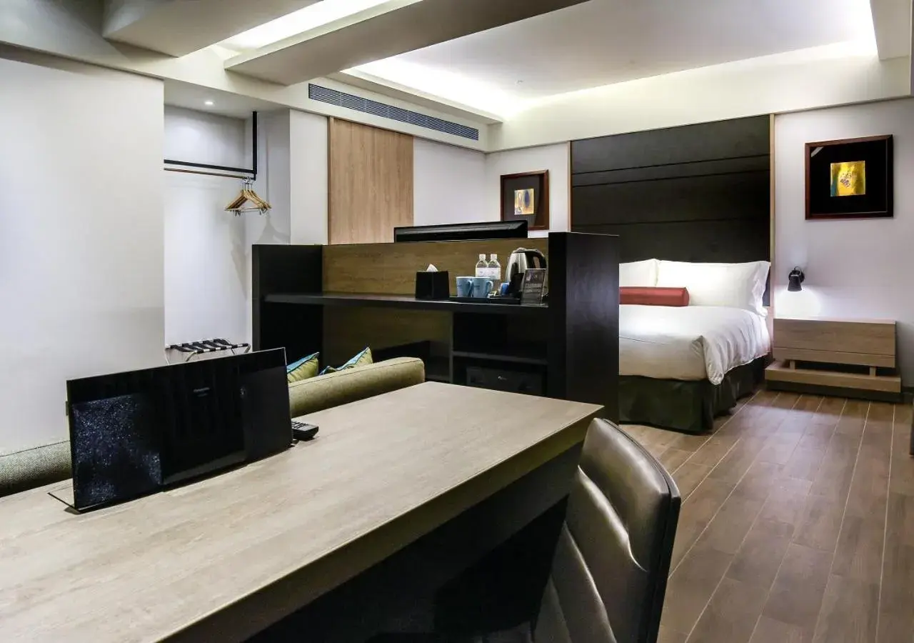 Area and facilities, Kitchen/Kitchenette in Just Sleep Kaohsiung Station