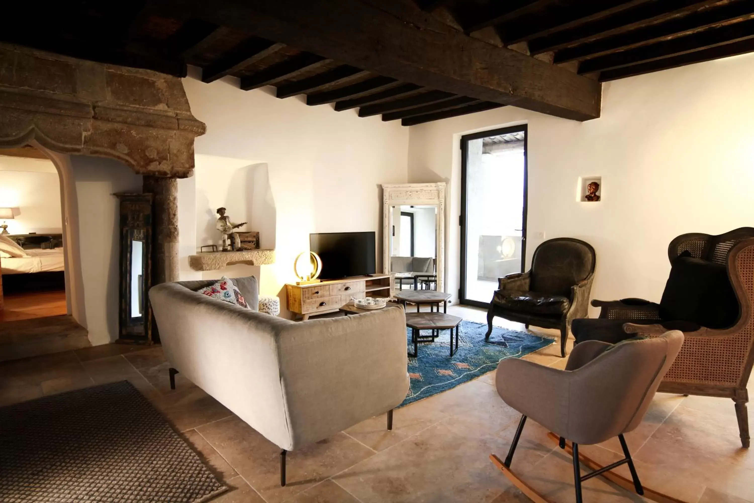 Living room in La Maison D'Aimé