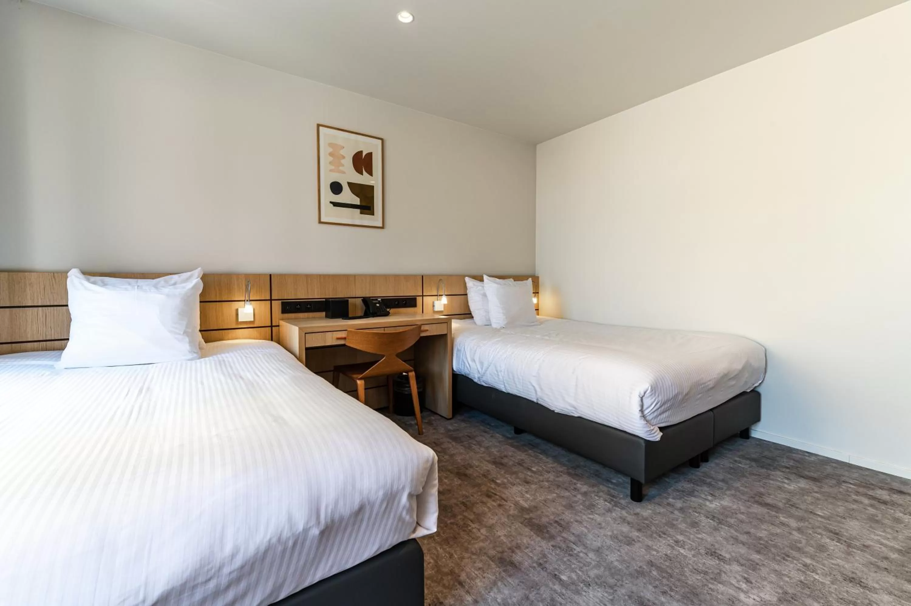 Photo of the whole room, Bed in Hotel Le Bois De Bruges