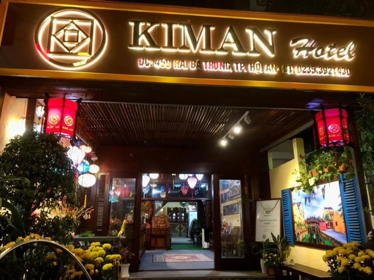 Facade/entrance in Kiman Hoi An Hotel And Spa